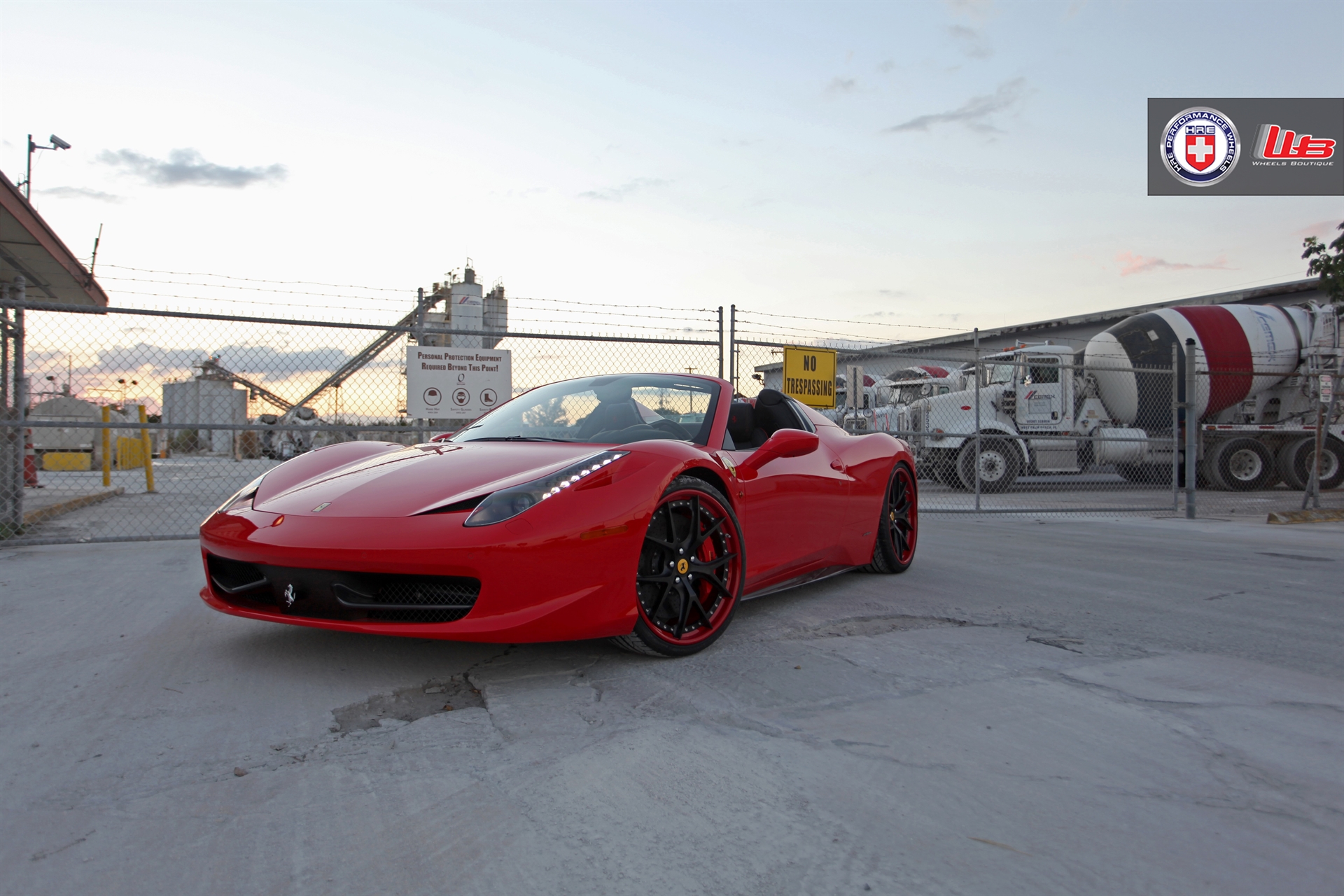 Ferrari 458 Spider | Rosso Corsa | on HRE S101 | Satin Black