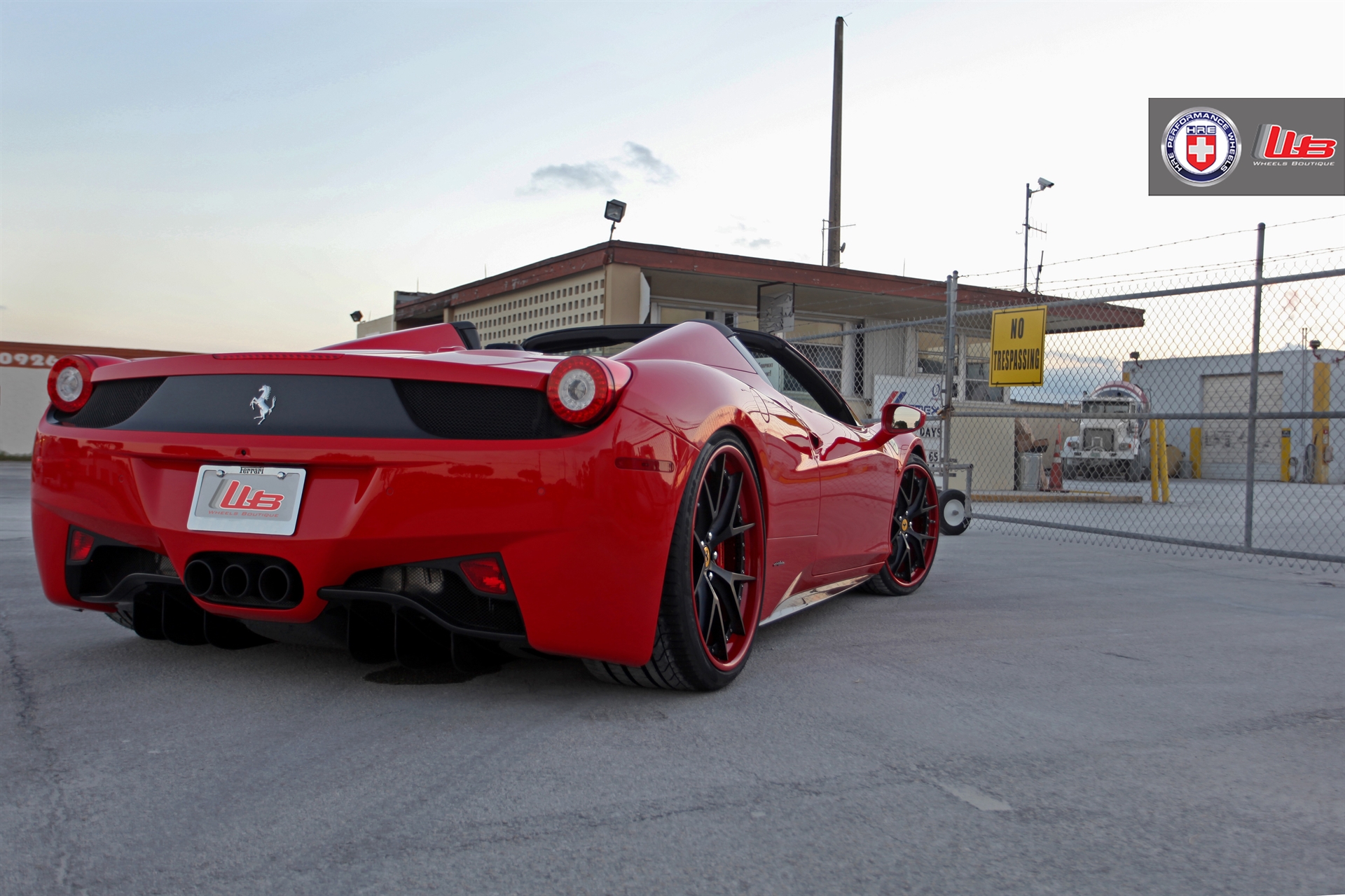 Ferrari 458 Spider | Rosso Corsa | on HRE S101 | Satin Black