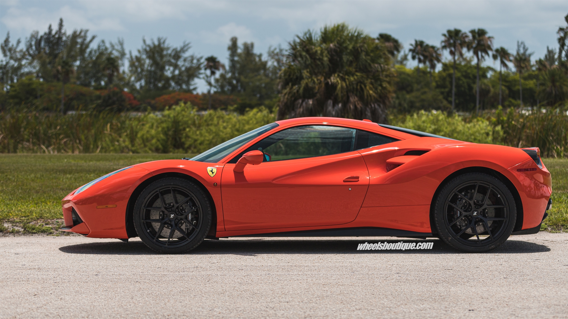 Ferrari 488 | Rosso Corsa | HRE R101 Lightweight | Satin Black