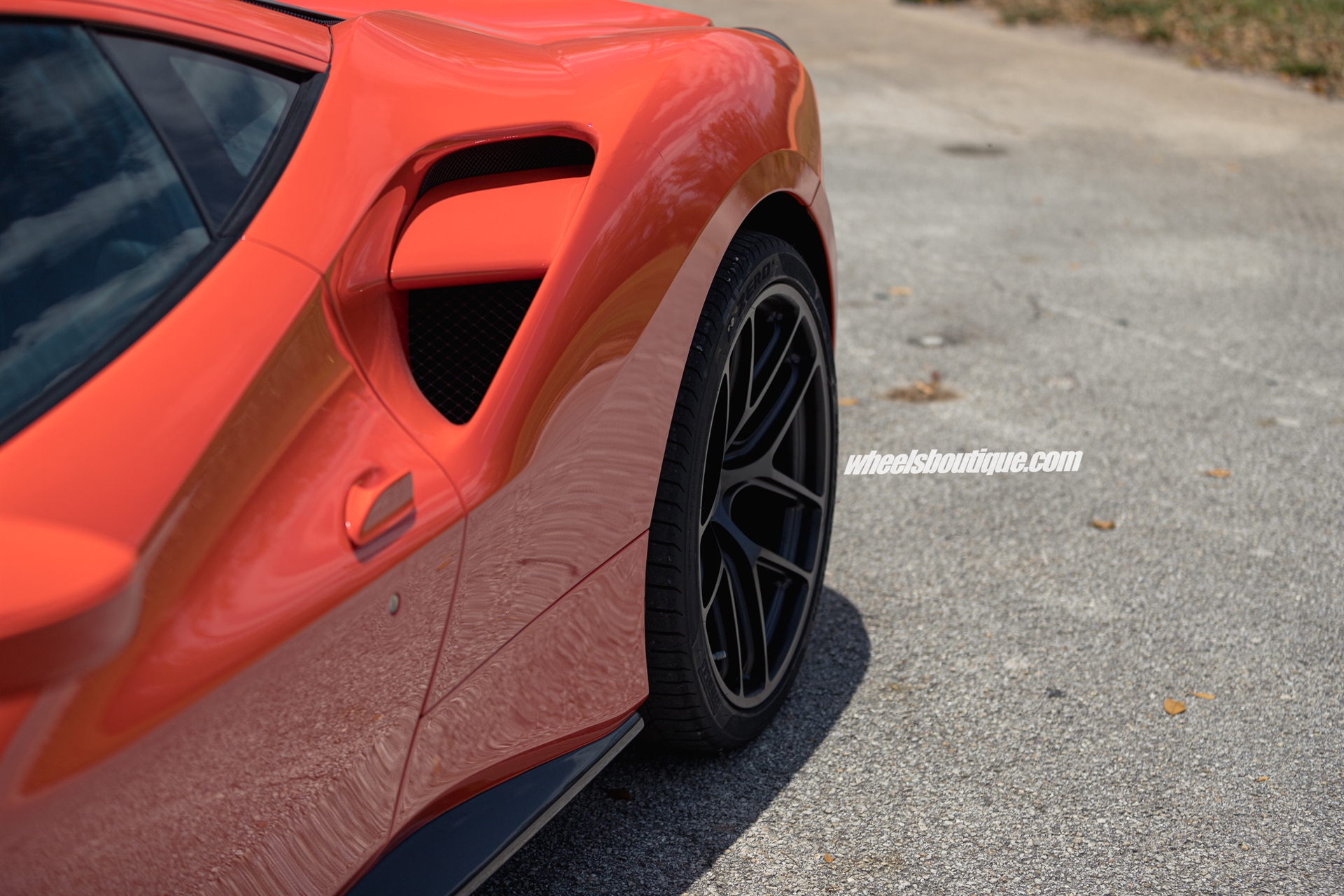Ferrari 488 | Rosso Corsa | HRE R101 Lightweight | Satin Black
