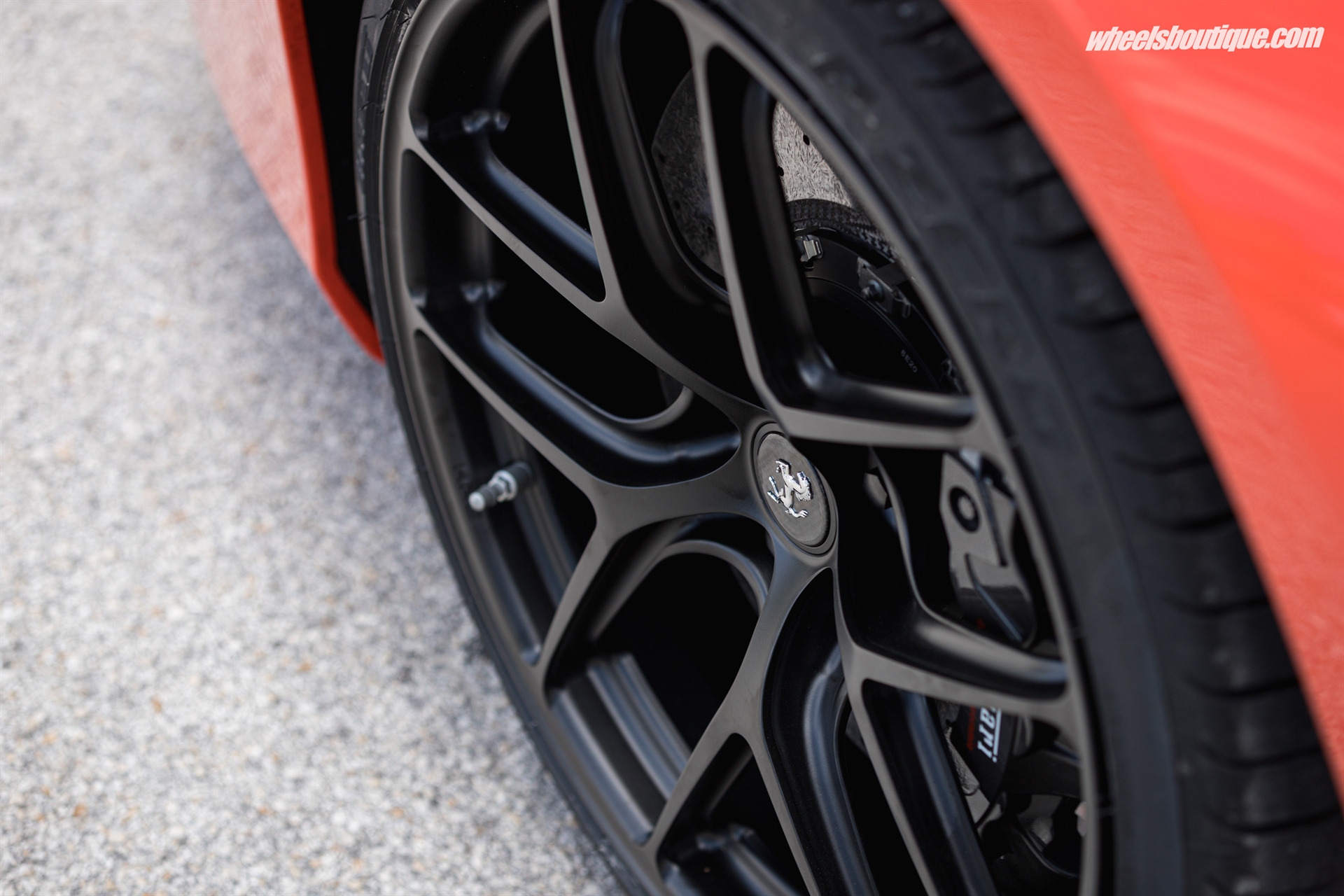 Ferrari 488 | Rosso Corsa | HRE R101 Lightweight | Satin Black