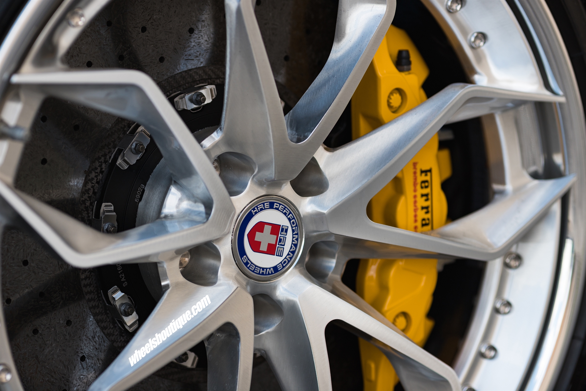 Ferrari 488 Spider | Blu Corsa | on HRE S201 | Brushed Clear