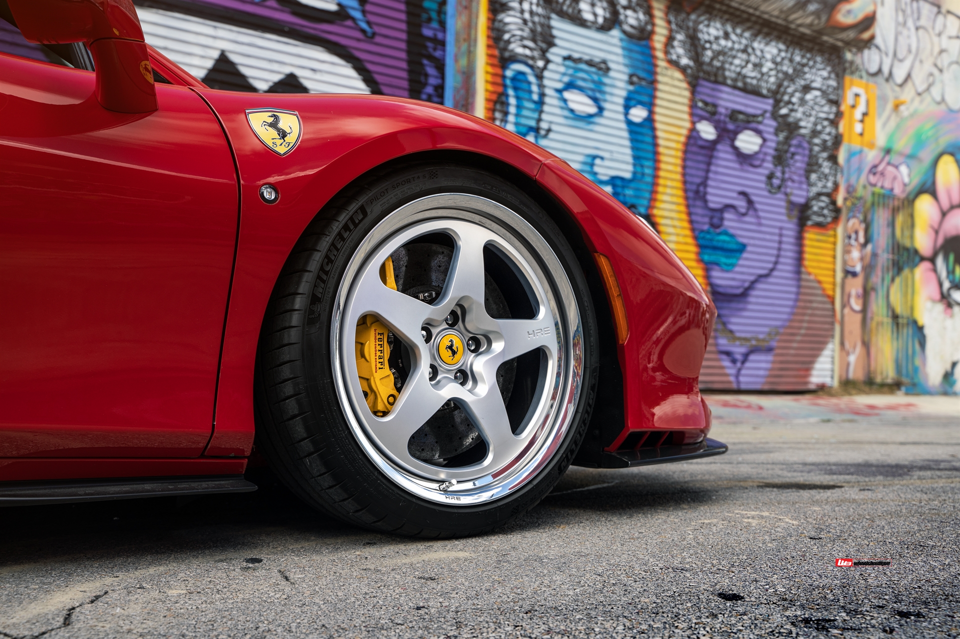 Novitec F8 | Rosso Corsa | HRE 527 FMR | Frozen Polished Clear