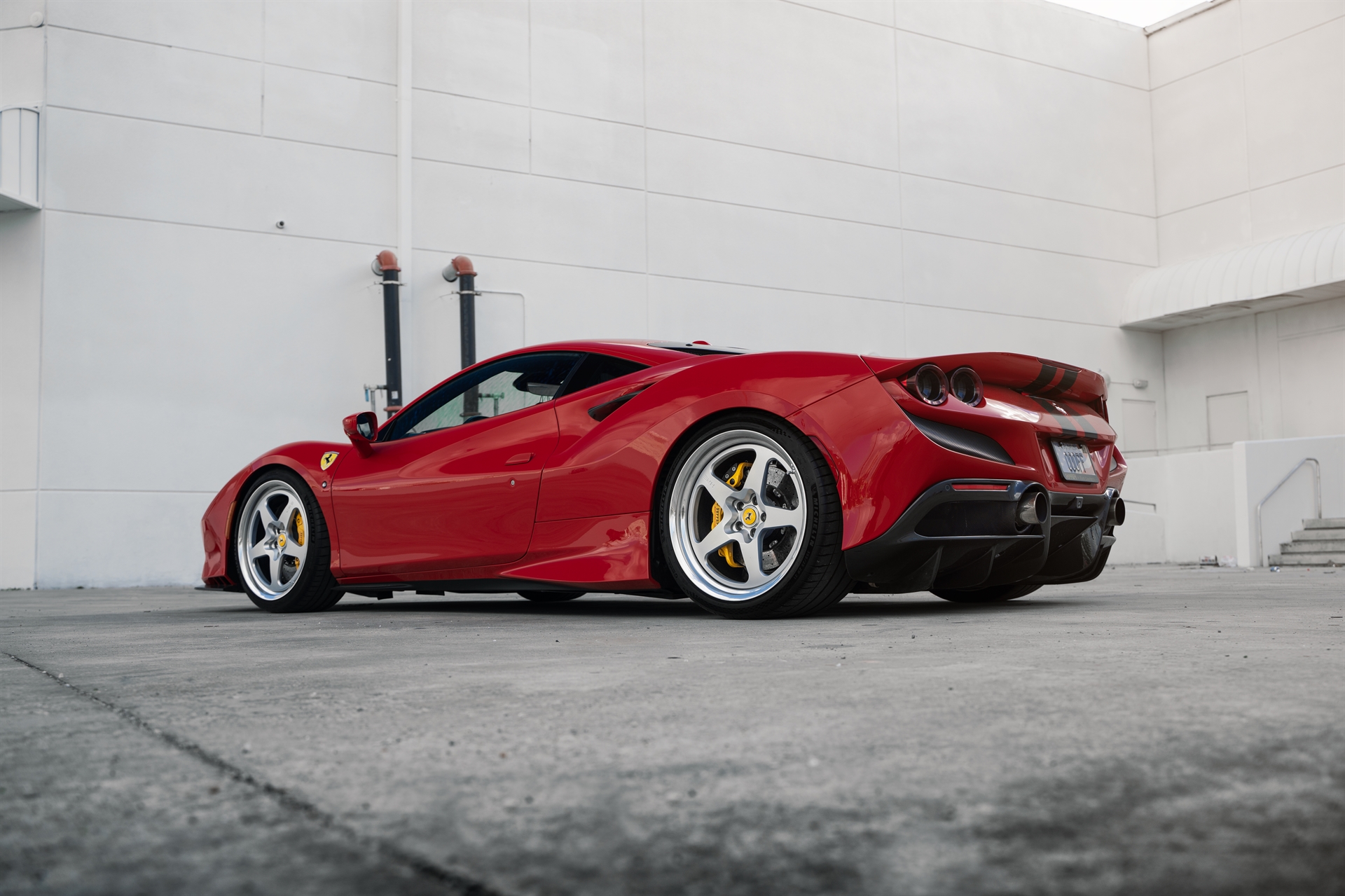 Novitec F8 | Rosso Corsa | HRE 527 FMR | Frozen Polished Clear
