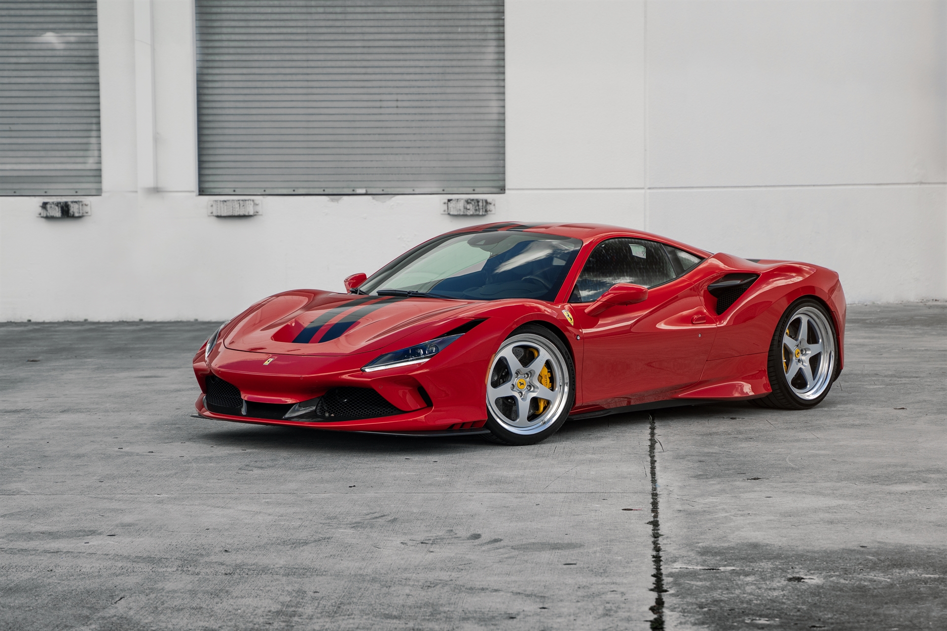 Novitec F8 | Rosso Corsa | HRE 527 FMR | Frozen Polished Clear