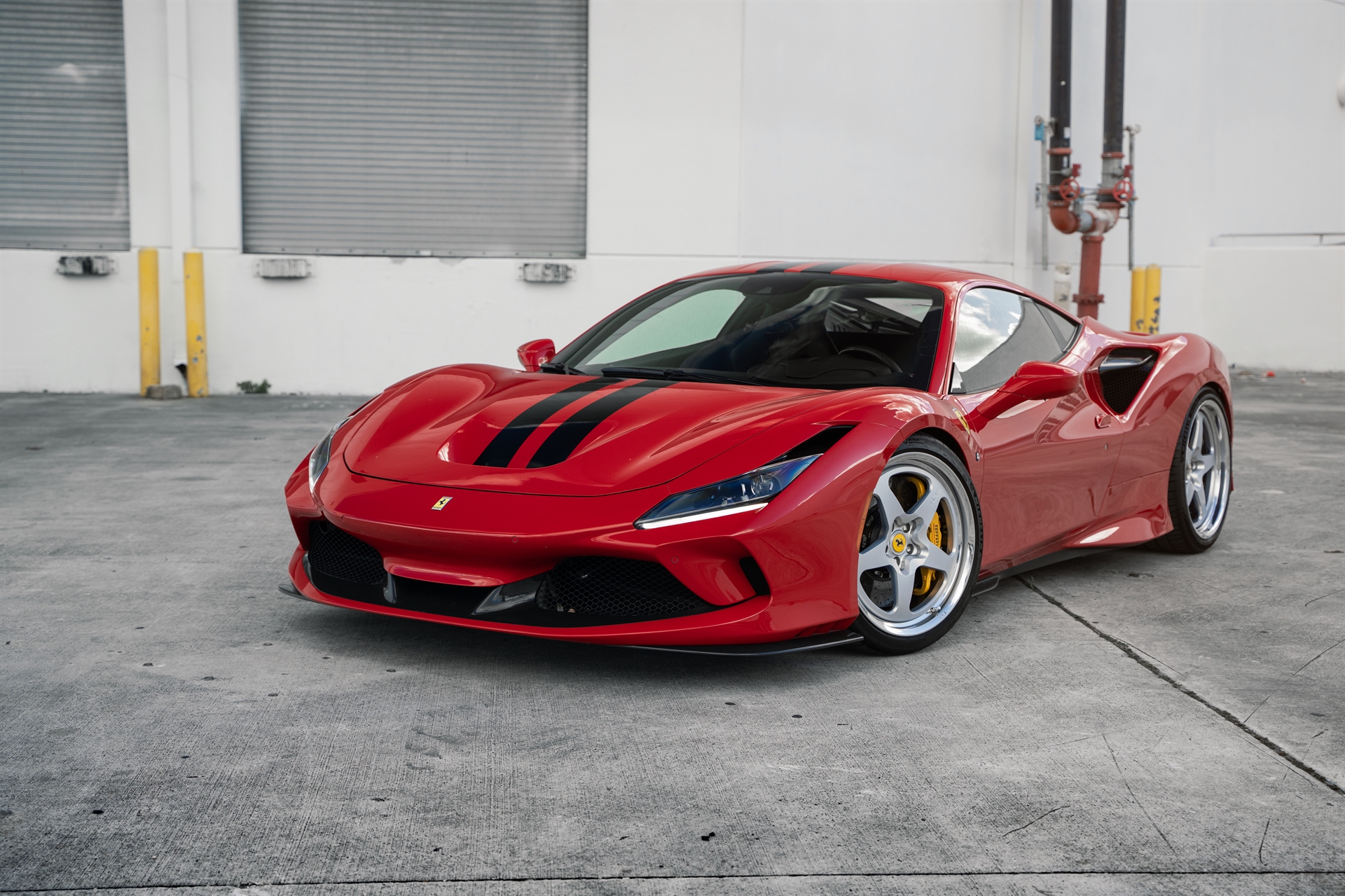 Novitec F8 | Rosso Corsa | HRE 527 FMR | Frozen Polished Clear