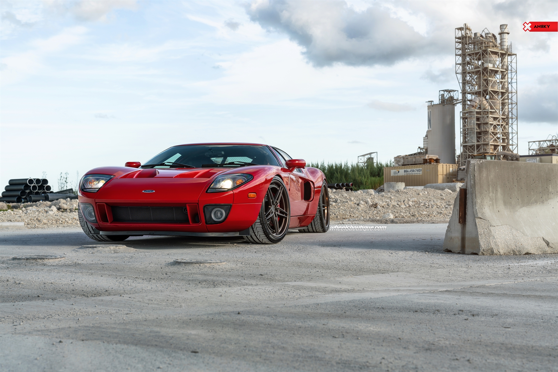 Ford GT MK1 | Ruby Red | on ANRKY AN37 | Satin Bronze