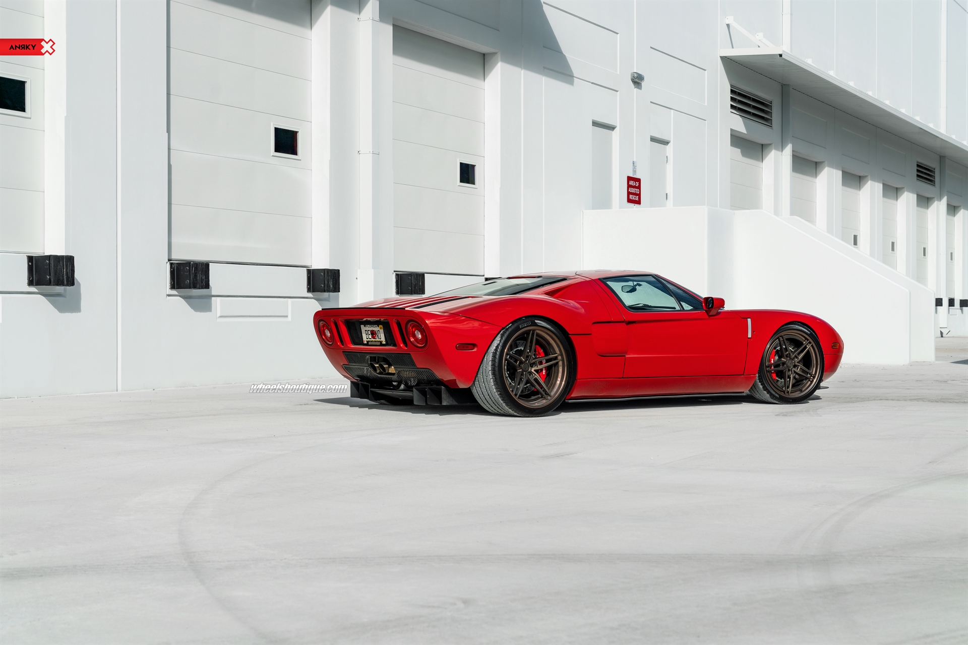 Ford GT MK1 | Ruby Red | on ANRKY AN37 | Satin Bronze