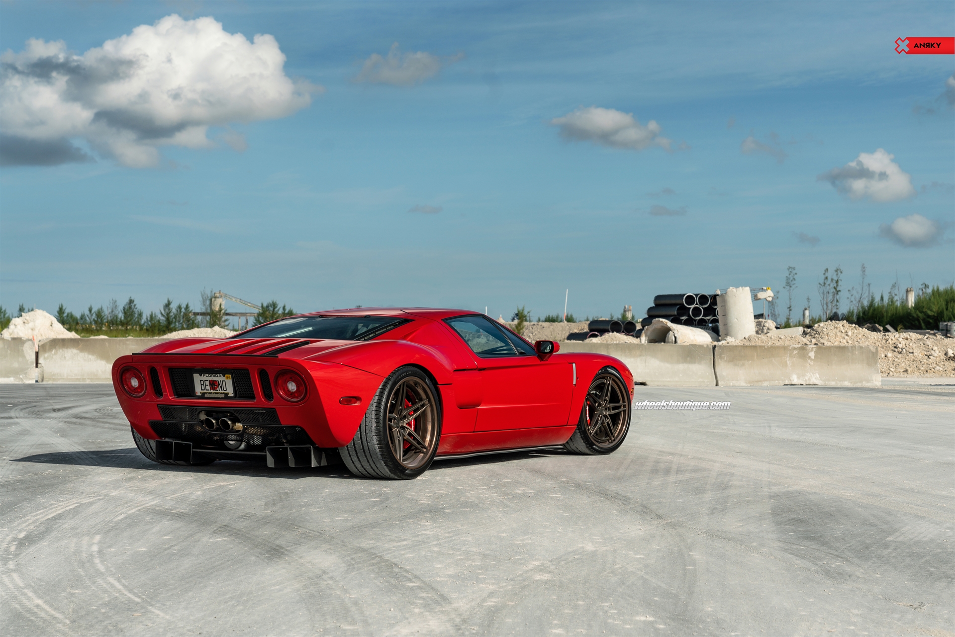 Ford GT MK1 | Ruby Red | on ANRKY AN37 | Satin Bronze