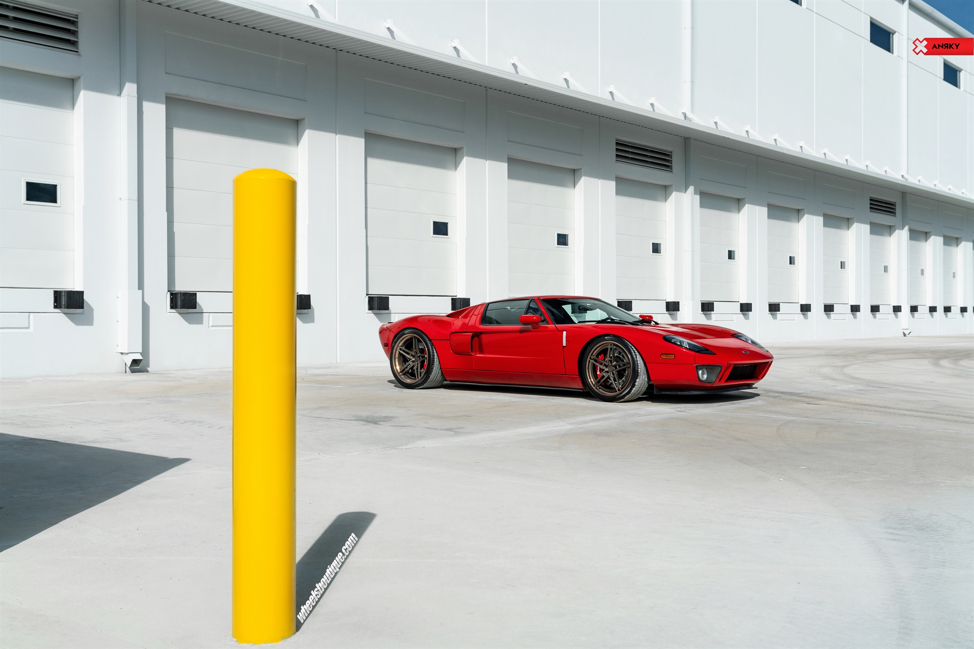 Ford GT MK1 | Ruby Red | on ANRKY AN37 | Satin Bronze