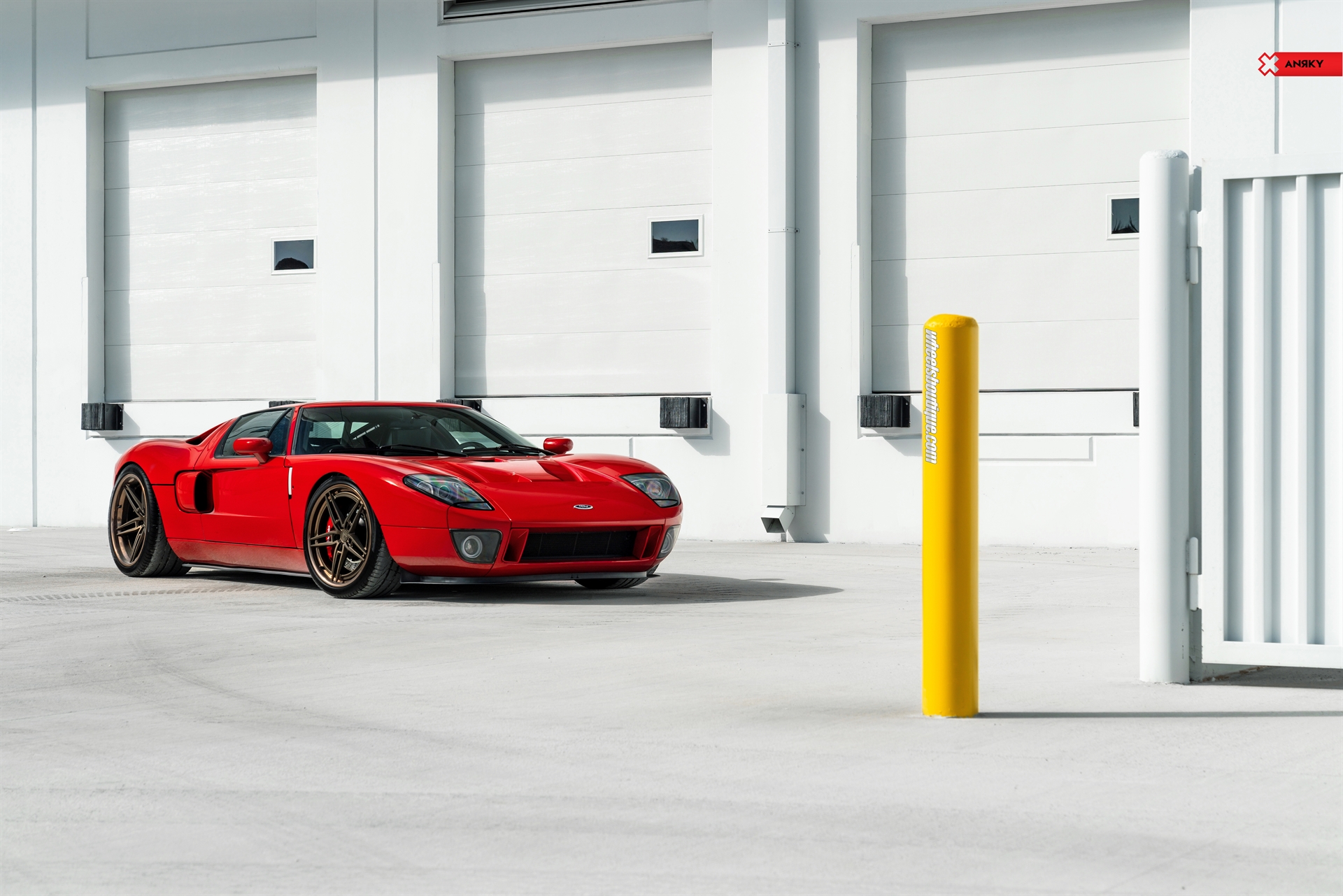Ford GT MK1 | Ruby Red | on ANRKY AN37 | Satin Bronze
