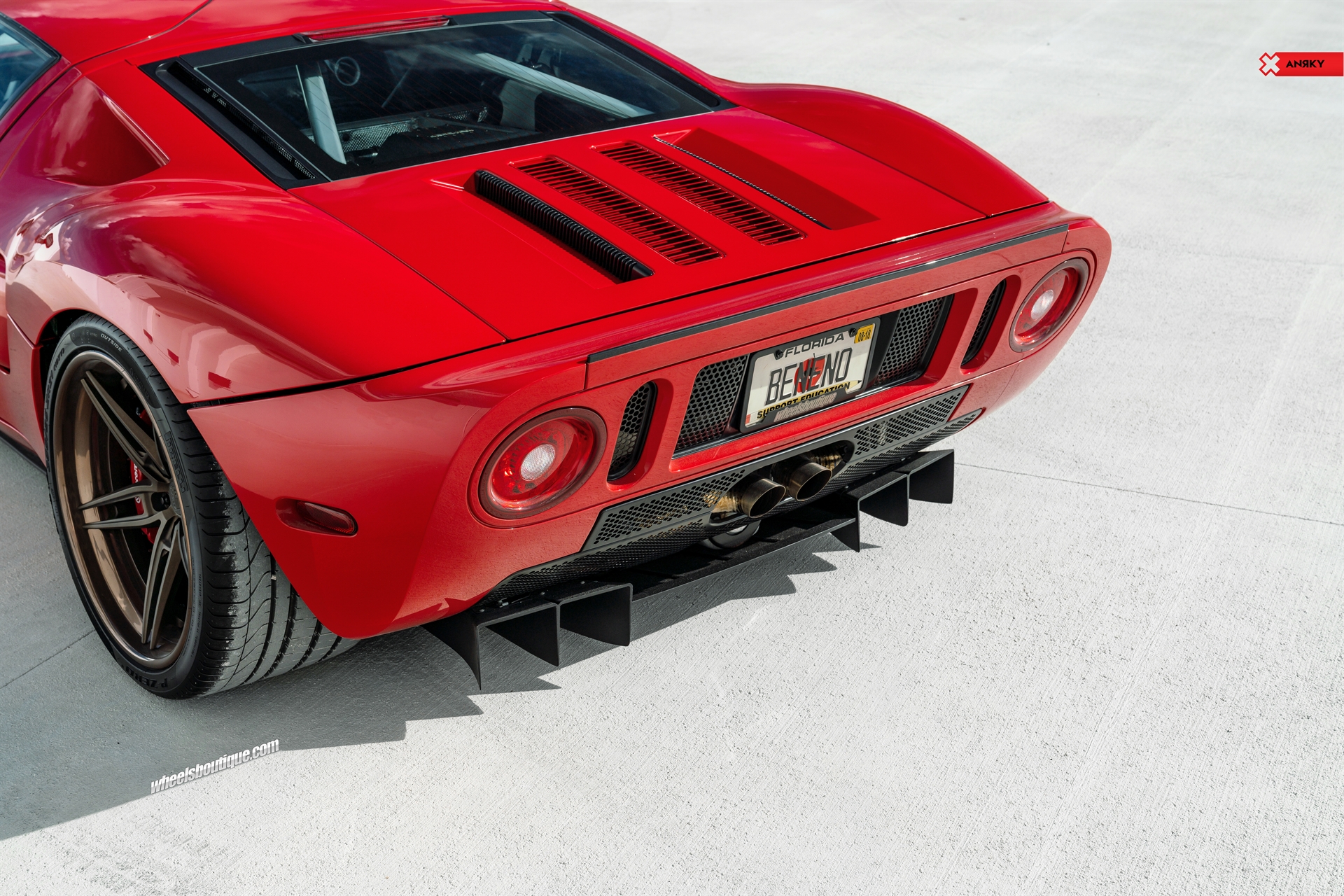 Ford GT MK1 | Ruby Red | on ANRKY AN37 | Satin Bronze