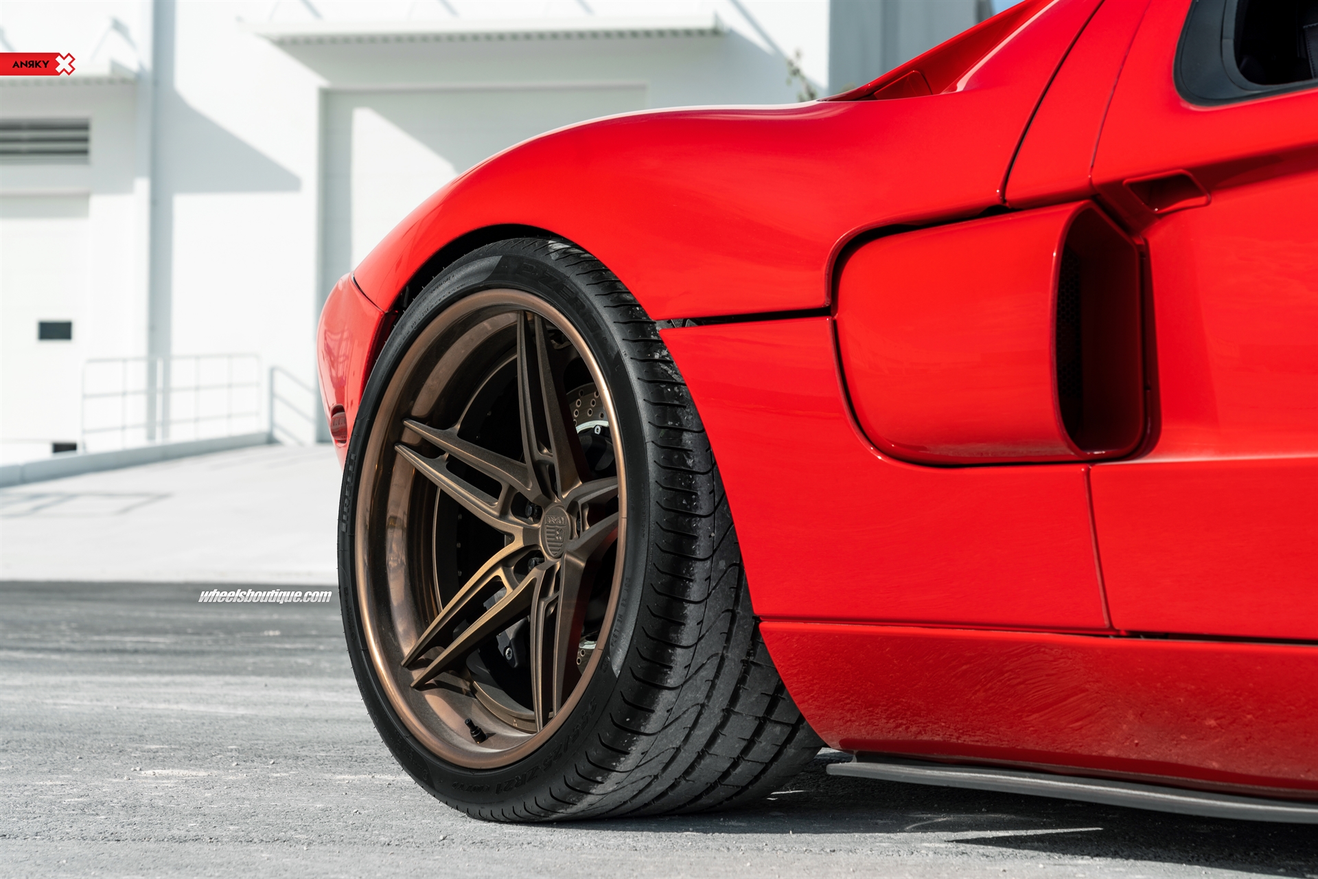 Ford GT MK1 | Ruby Red | on ANRKY AN37 | Satin Bronze