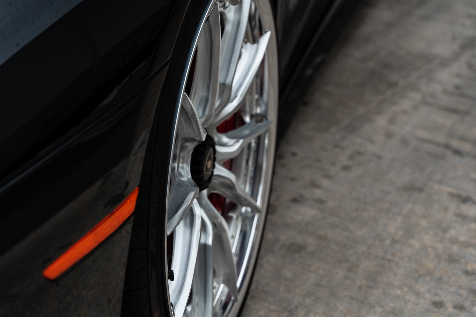 Lamborghini Aventador S | Nero Noctis | on HRE S104SC | Frozen Polished Clear