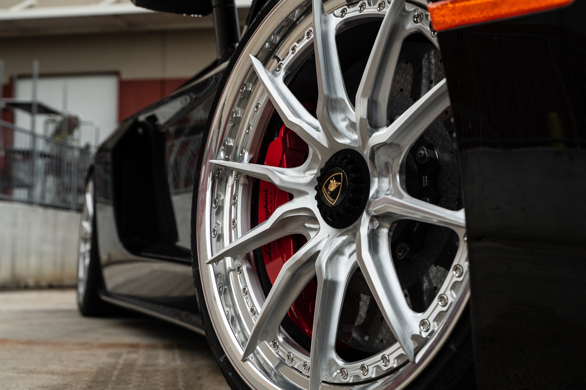 Lamborghini Aventador S | Nero Noctis | on HRE S104SC | Frozen Polished Clear