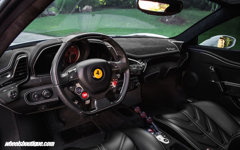 Ferrari 458 Speciale | Bianco Avus | on HRE RC103 | Satin Black