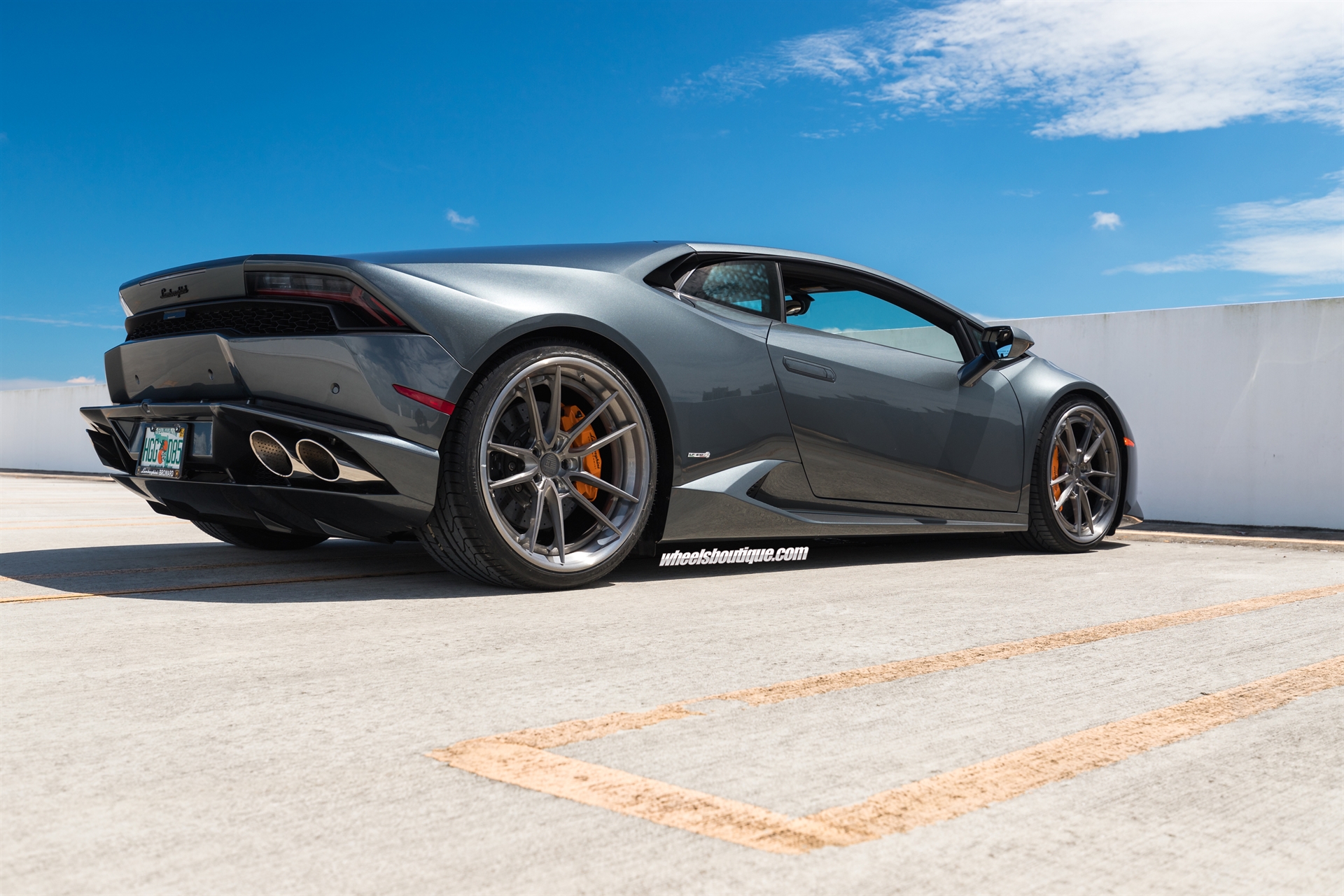 Lamborghini Huracan | | on ANRKY AN34 | Brushed Gunmetal