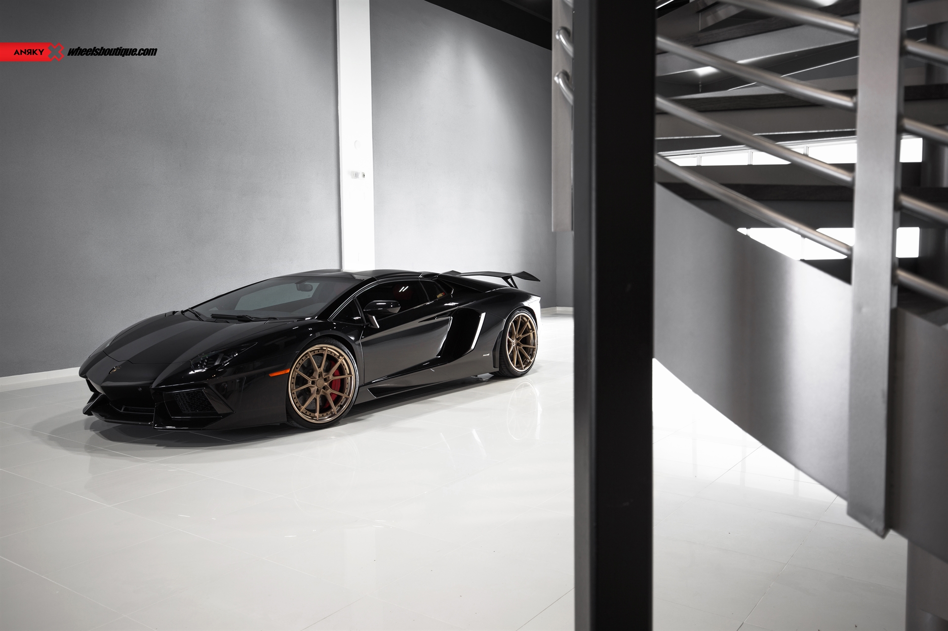 Lamborghini Aventador | | on ANRKY AN32 | Frozen Champagne 
