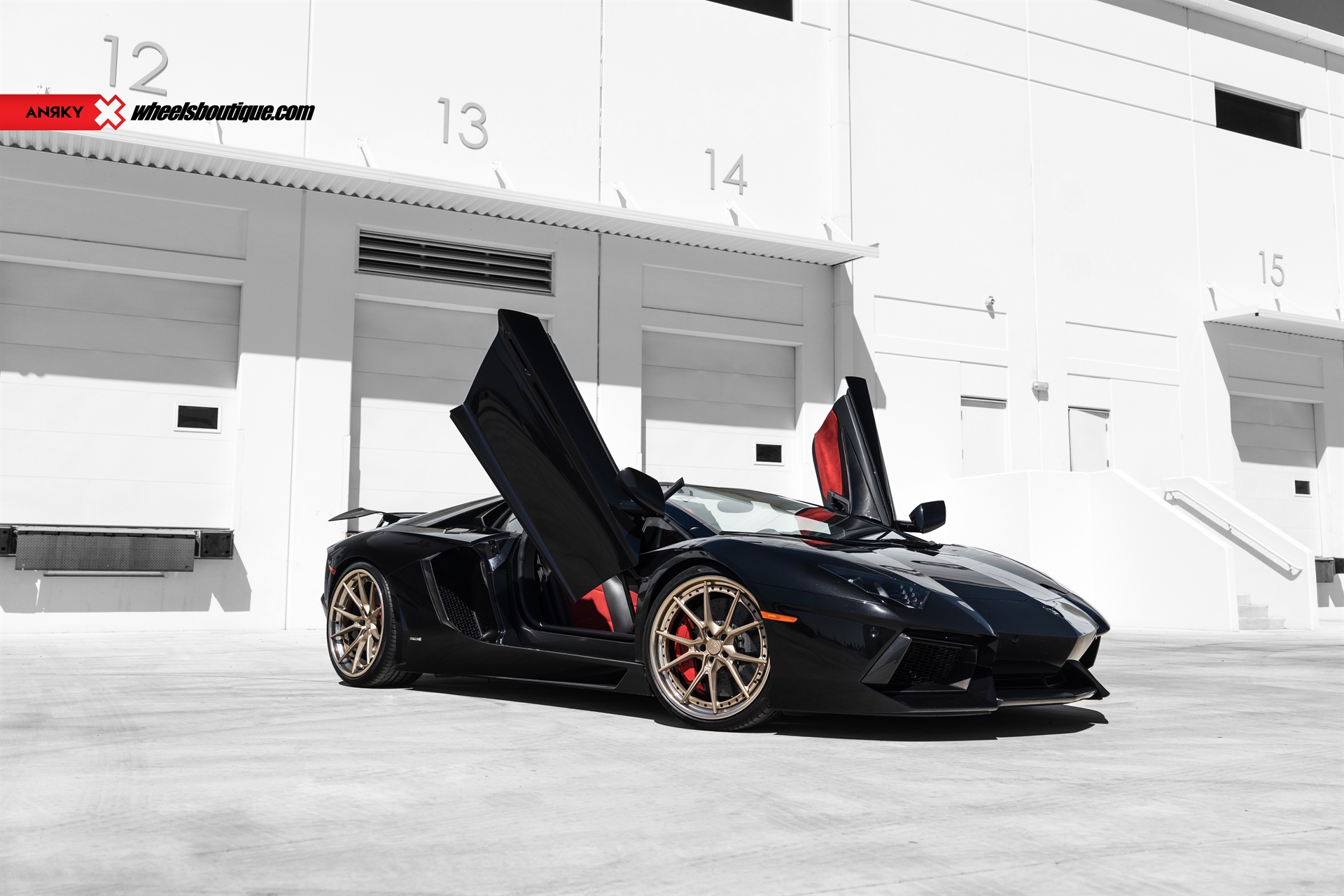 Lamborghini Aventador | | on ANRKY AN32 | Frozen Champagne 
