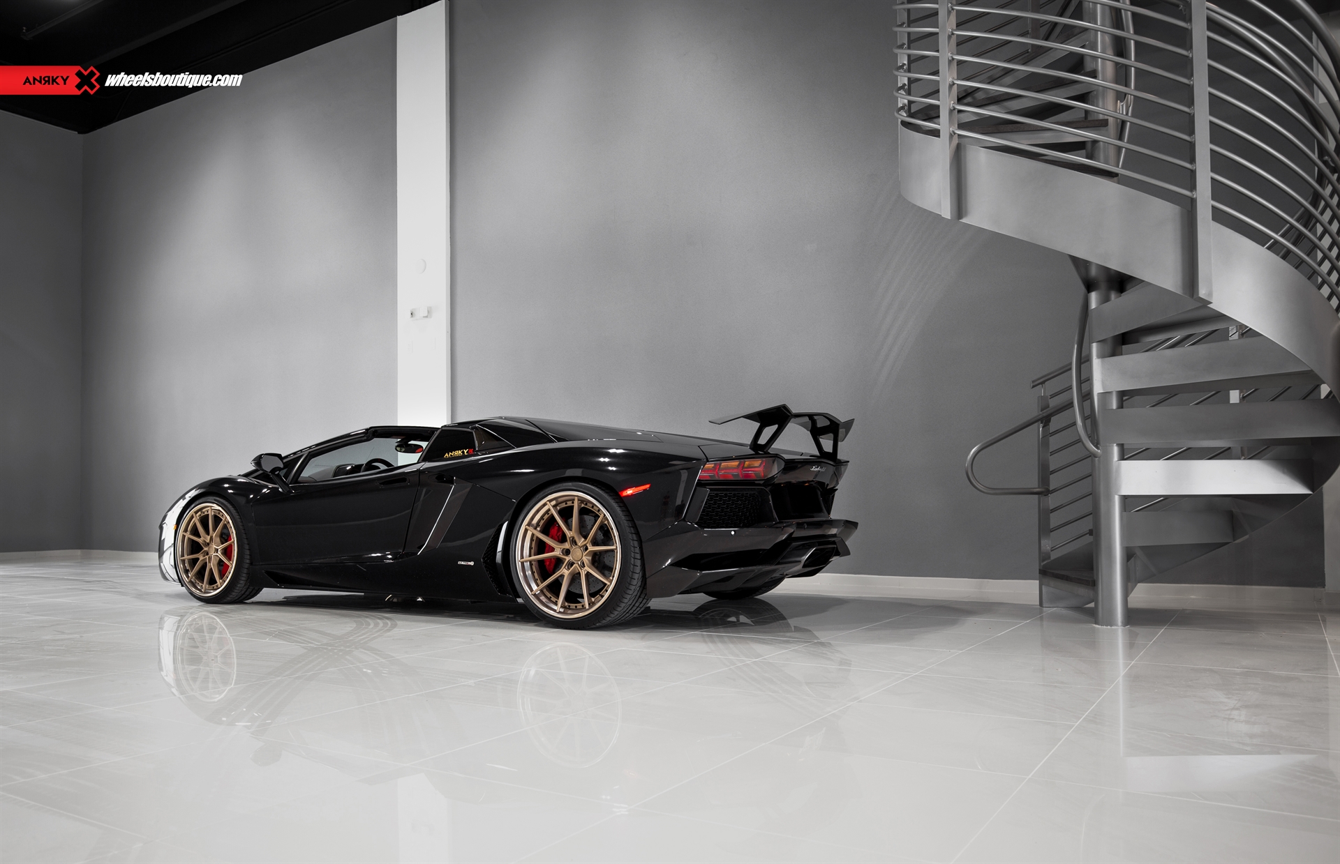 Lamborghini Aventador | | on ANRKY AN32 | Frozen Champagne 