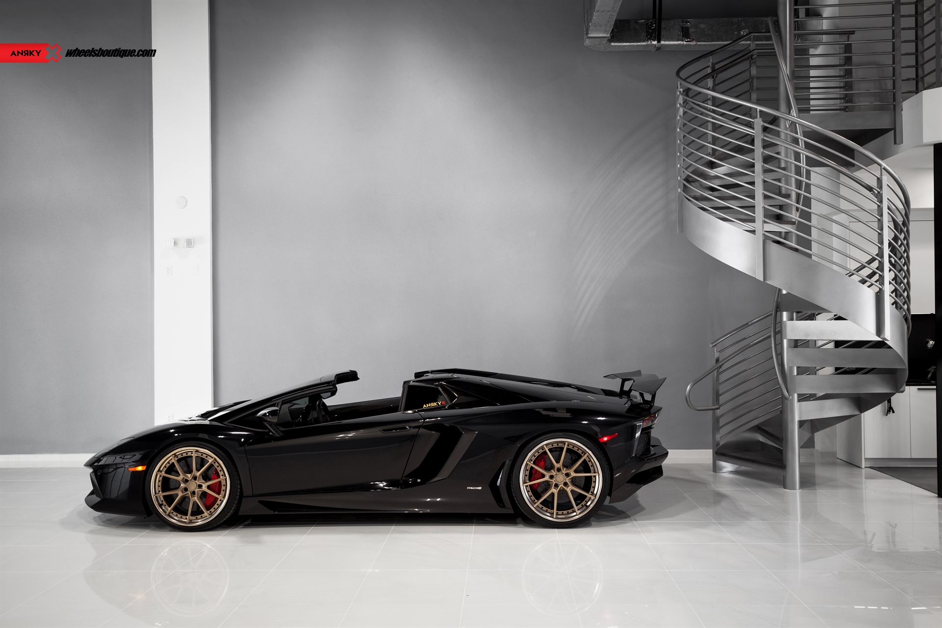 Lamborghini Aventador | | on ANRKY AN32 | Frozen Champagne 