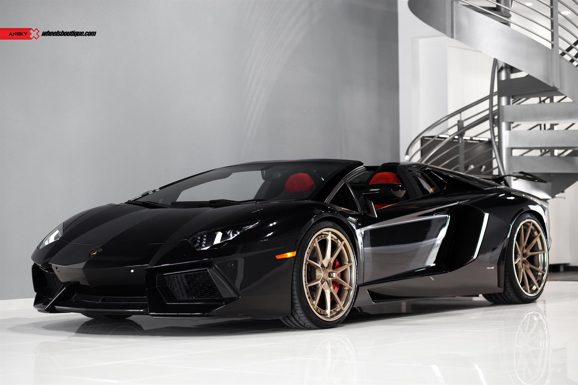 Lamborghini Aventador | | on ANRKY AN32 | Frozen Champagne 