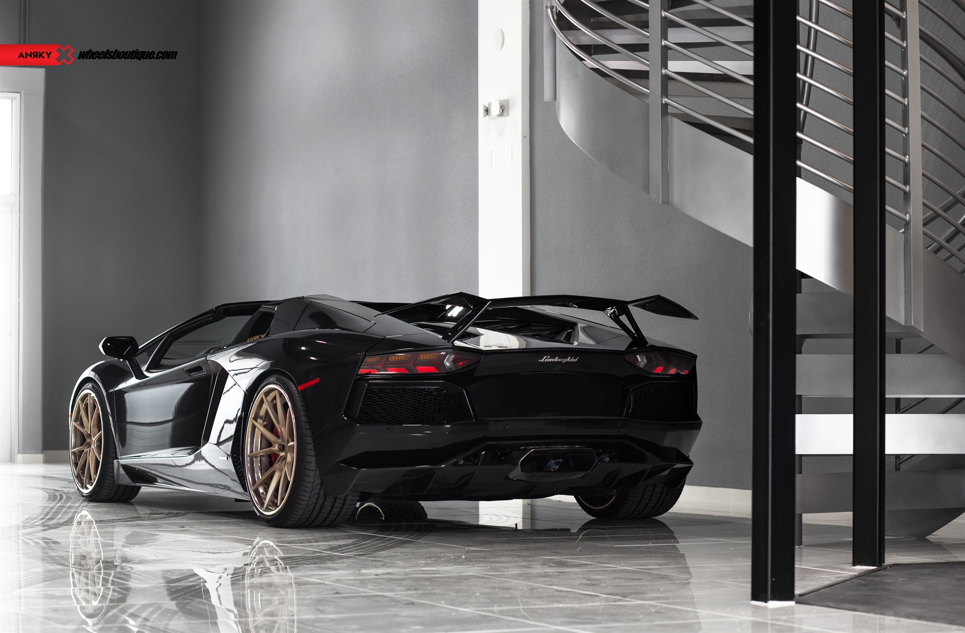 Lamborghini Aventador | | on ANRKY AN32 | Frozen Champagne 