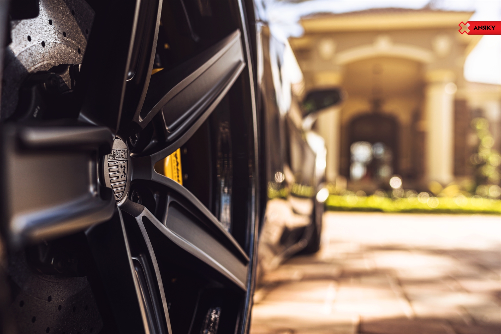 Lamborghini Aventador | | on ANRKY AN35 | Satin Black
