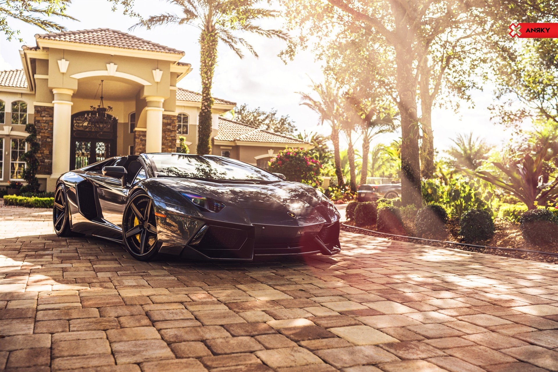 Lamborghini Aventador | | on ANRKY AN35 | Satin Black