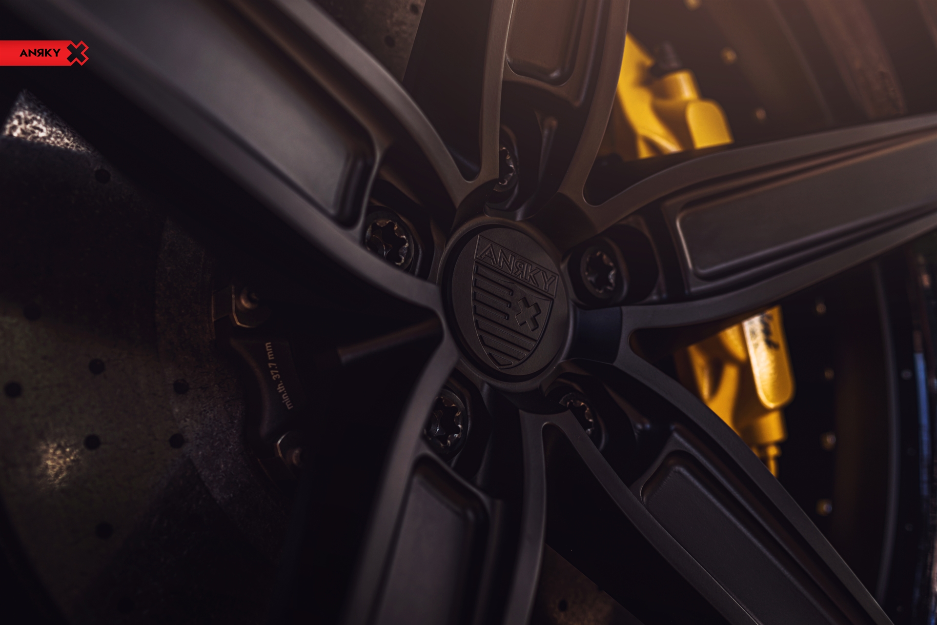 Lamborghini Aventador | | on ANRKY AN35 | Satin Black