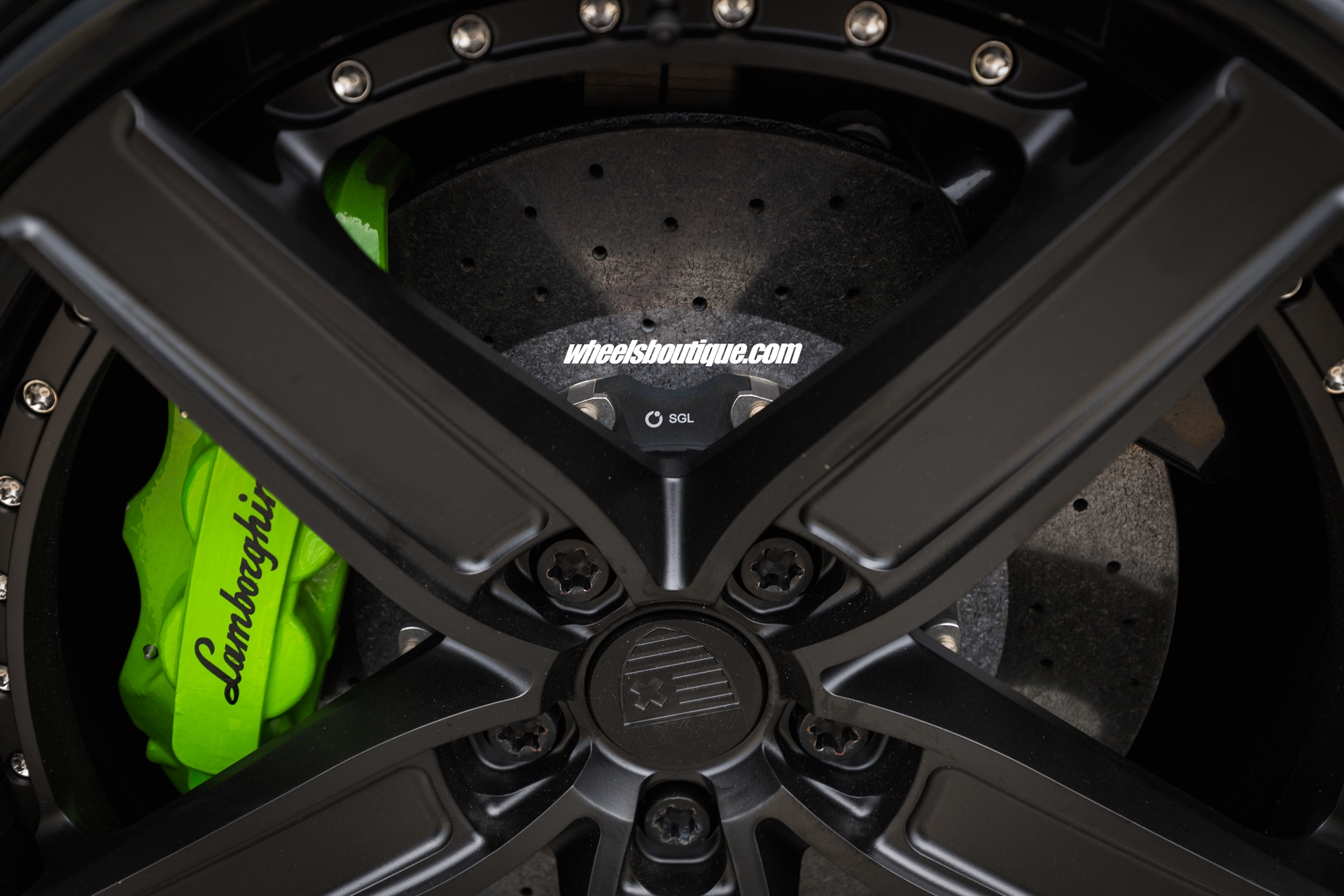 Lamborghini Aventador | | on ANRKY AN35 | Satin Black
