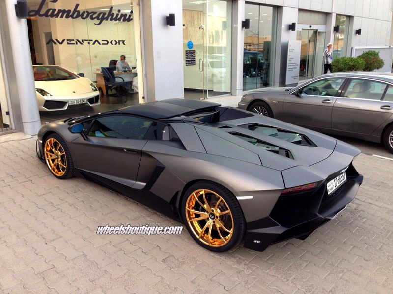 Lamborghini Aventador | | on Forgiato F2.01 | 24k Gold