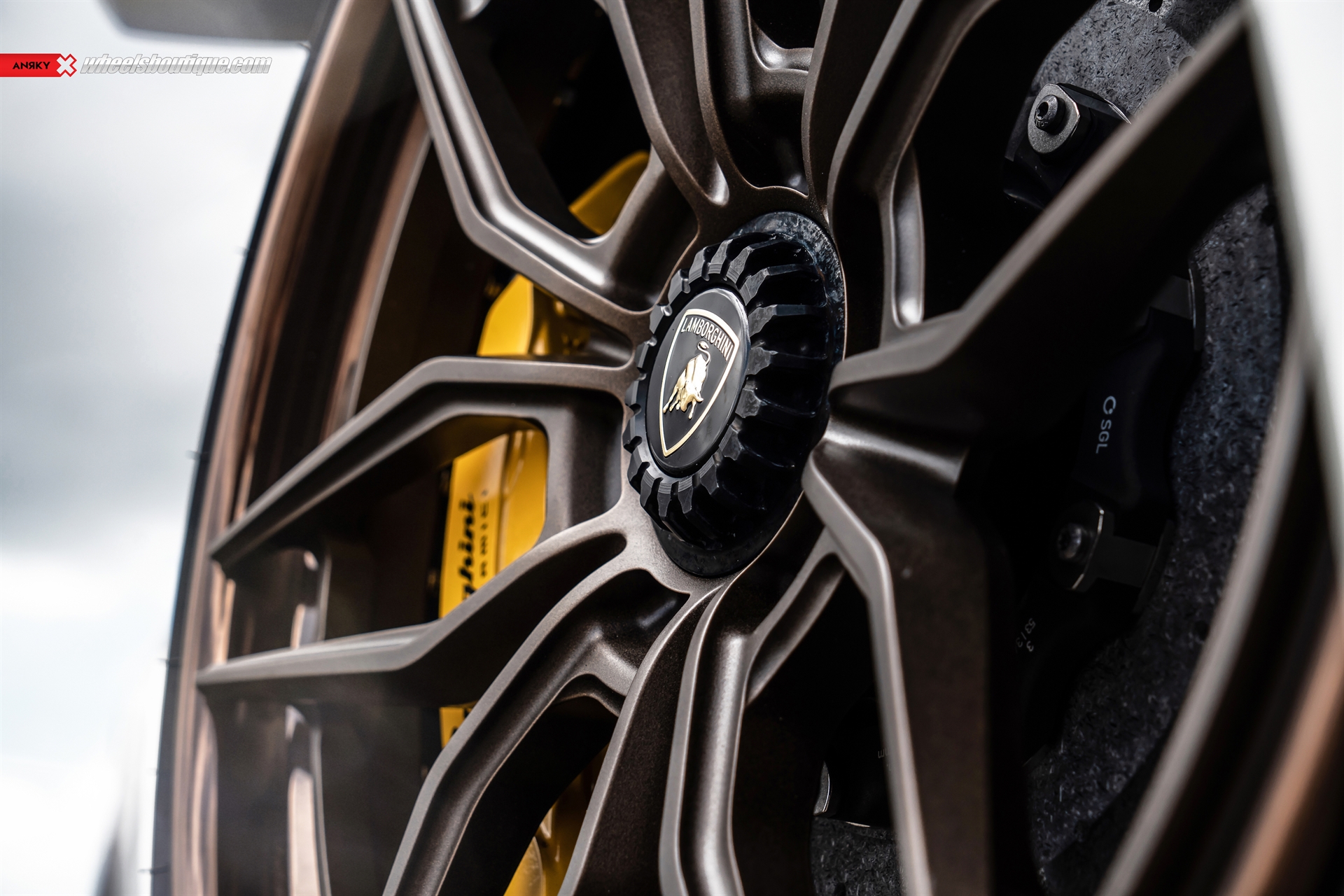 Lamborghini Aventador S | | on ANRKY AN36 | Satin Bronze