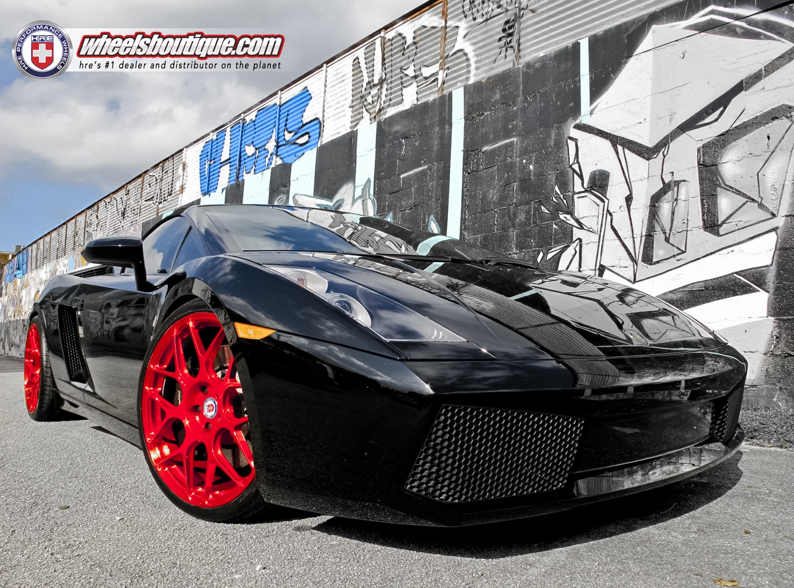 Lamborghini Gallardo | | on HRE P40SC | Gloss Red