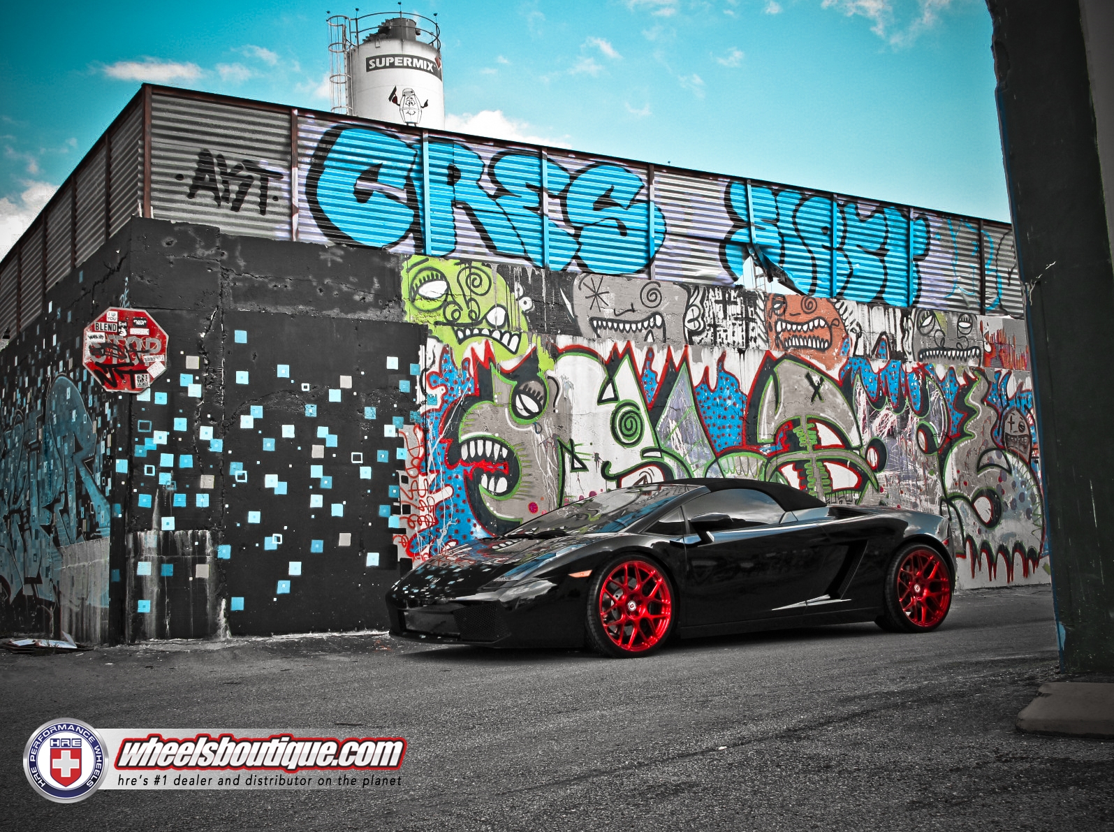 Lamborghini Gallardo | | on HRE P40SC | Gloss Red