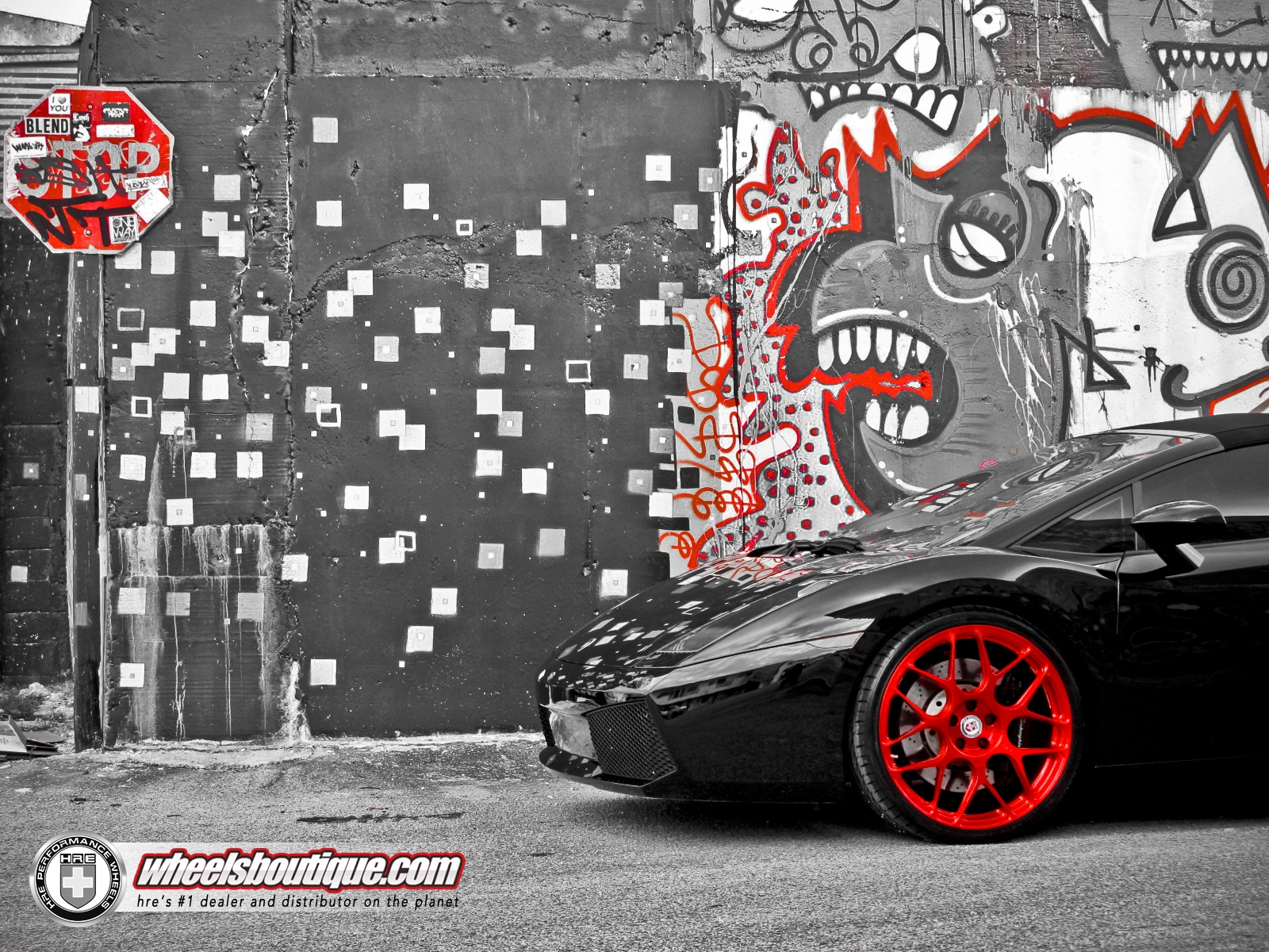 Lamborghini Gallardo | | on HRE P40SC | Gloss Red