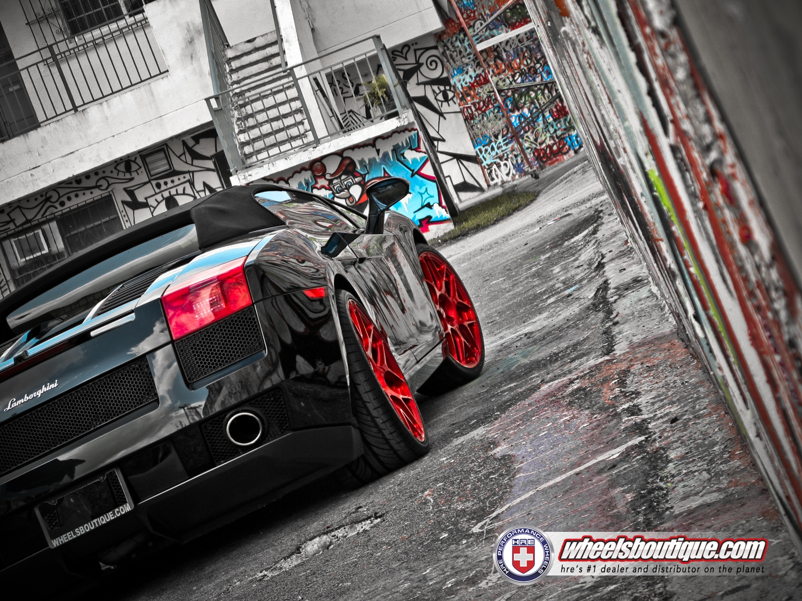 Lamborghini Gallardo | | on HRE P40SC | Gloss Red