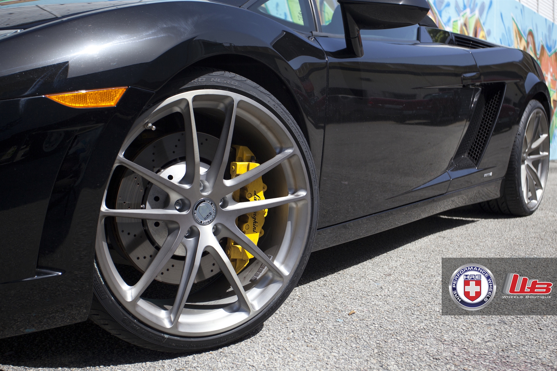 Lamborghini Gallardo | | on HRE P104 | Frozen Polished Clear