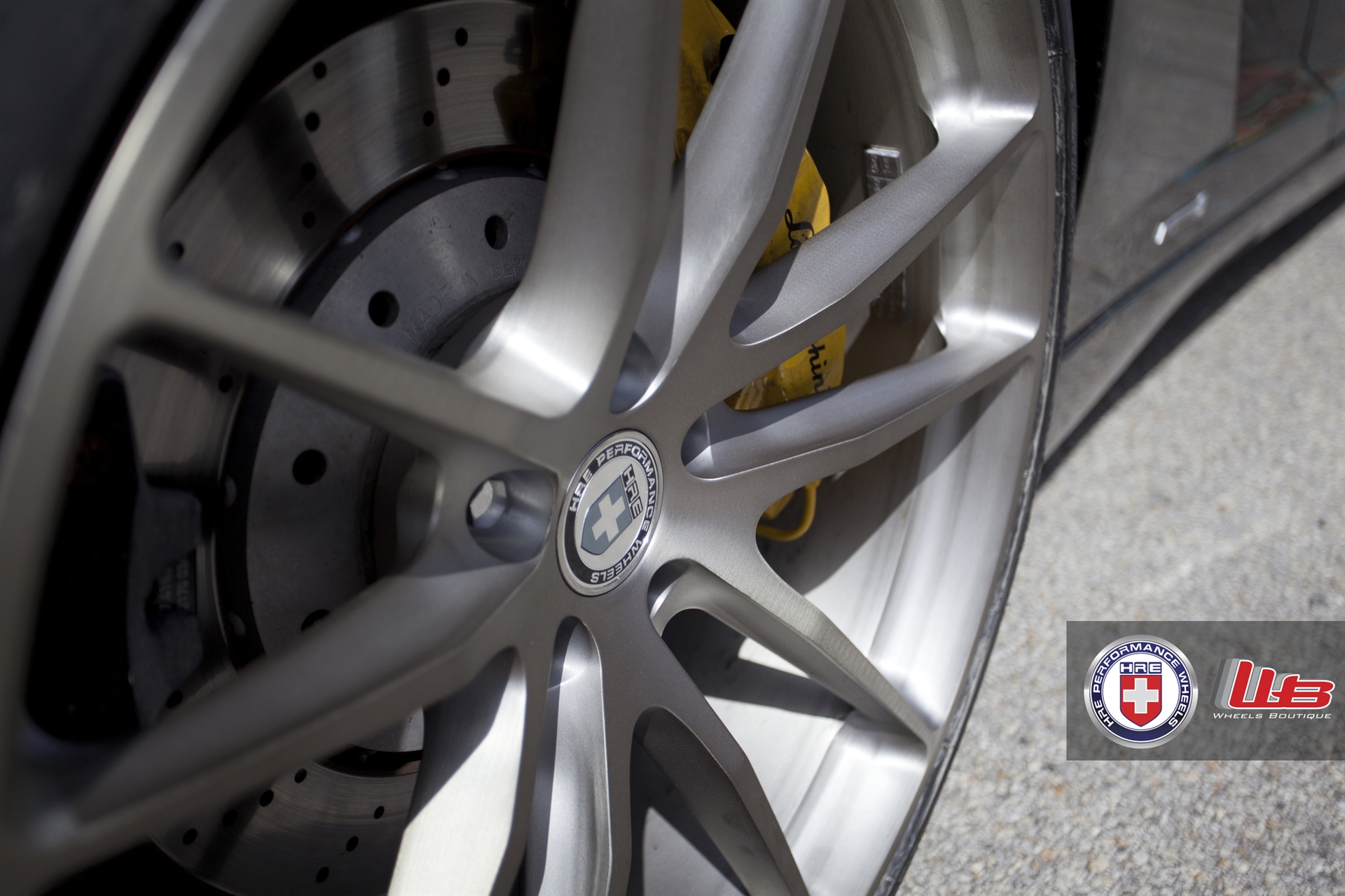 Lamborghini Gallardo | | on HRE P104 | Frozen Polished Clear