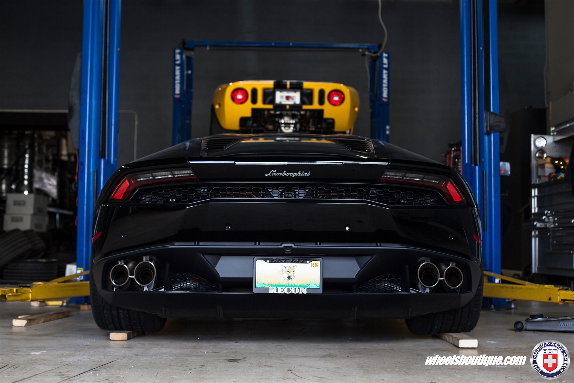 Lamborghini Huracan |  | on HRE P101 | Gloss Black