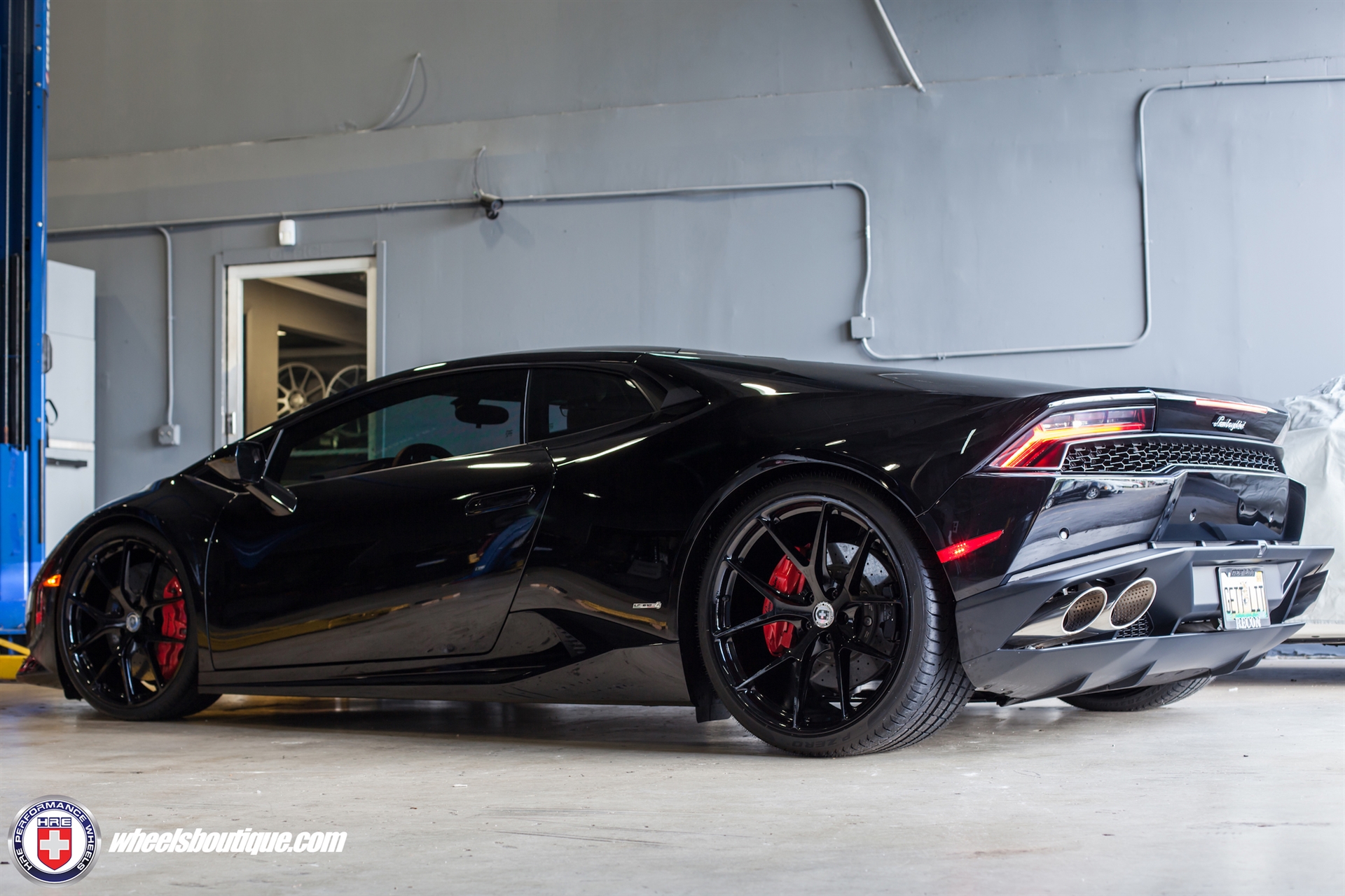 Lamborghini Huracan |  | on HRE P101 | Gloss Black