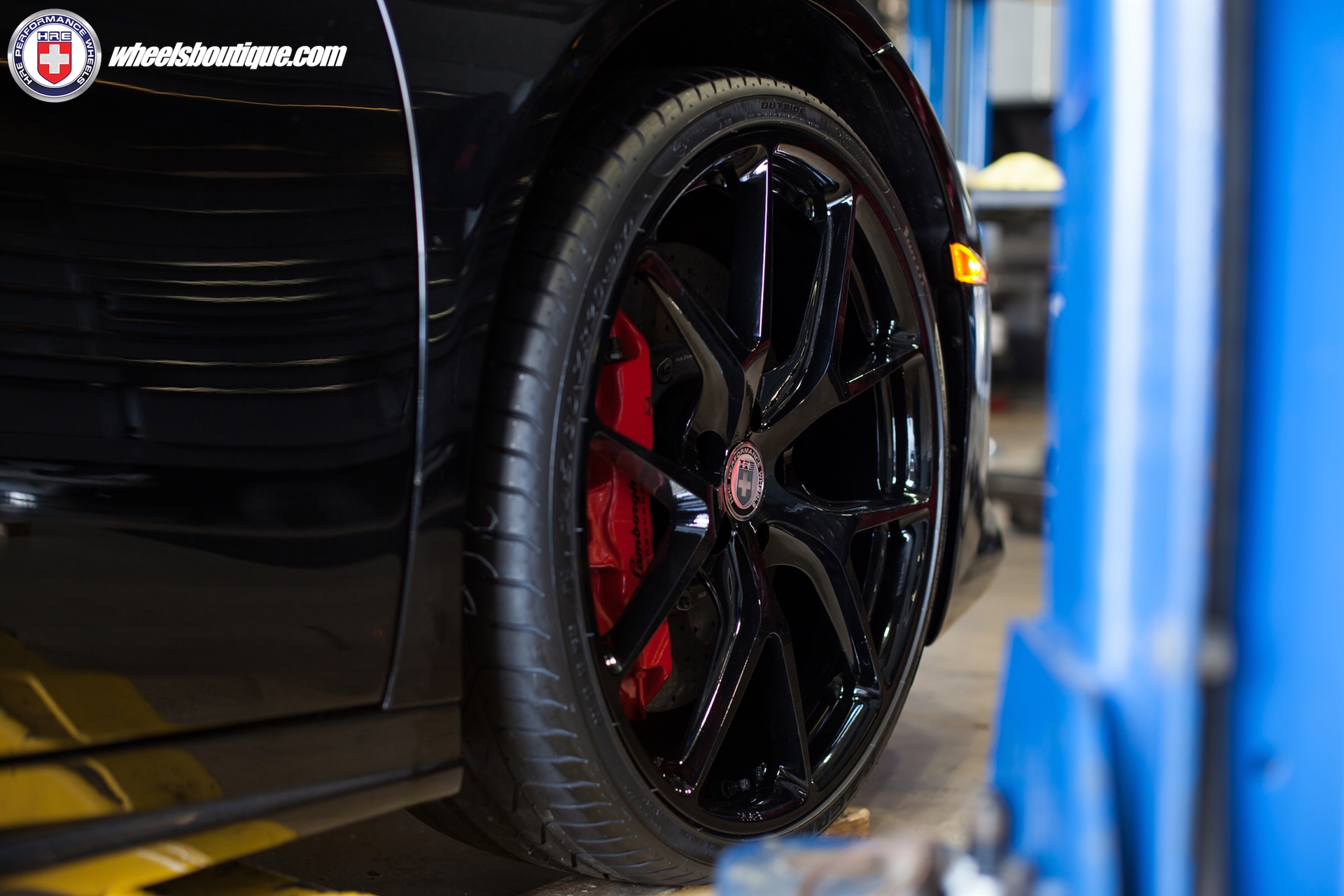 Lamborghini Huracan |  | on HRE P101 | Gloss Black