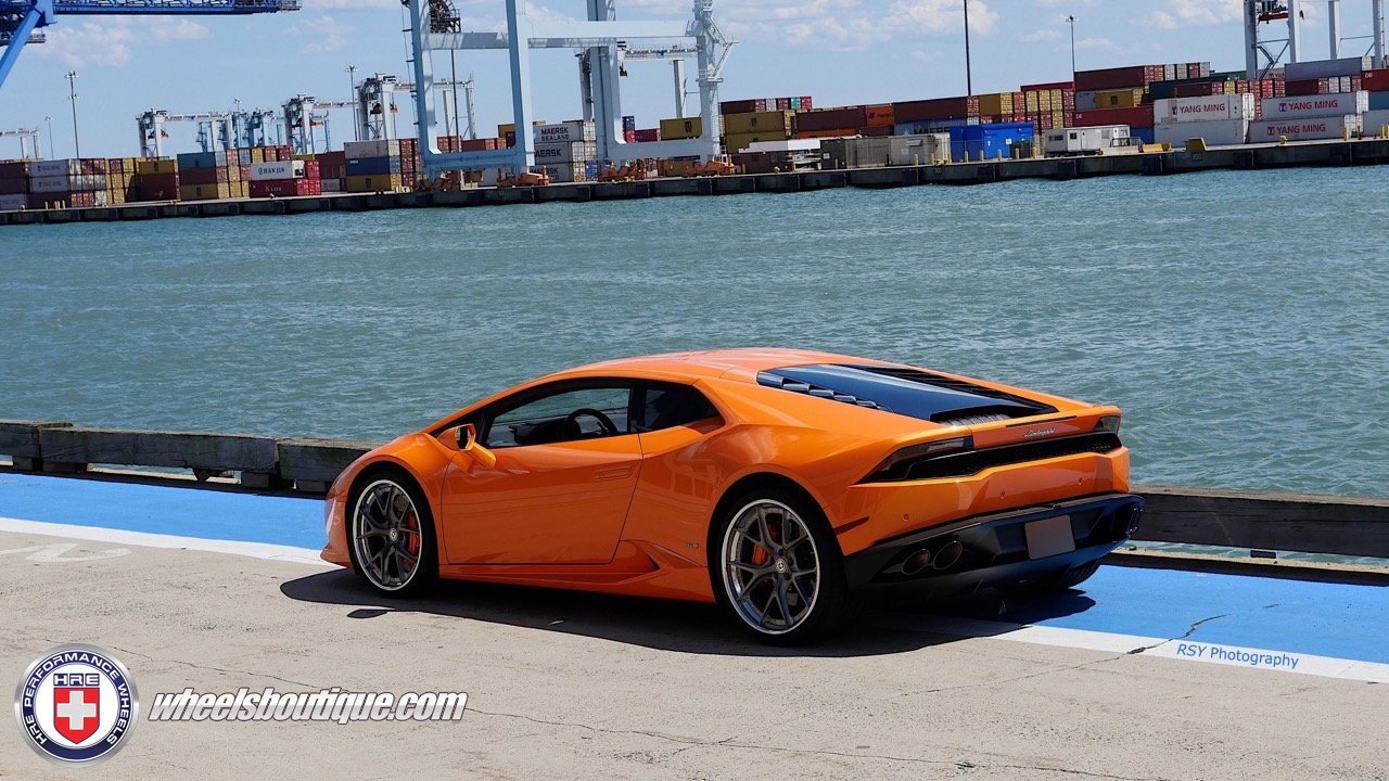 Lamborghini Huracan | | on HRE S101 | Frozen Brushed Dark Clear