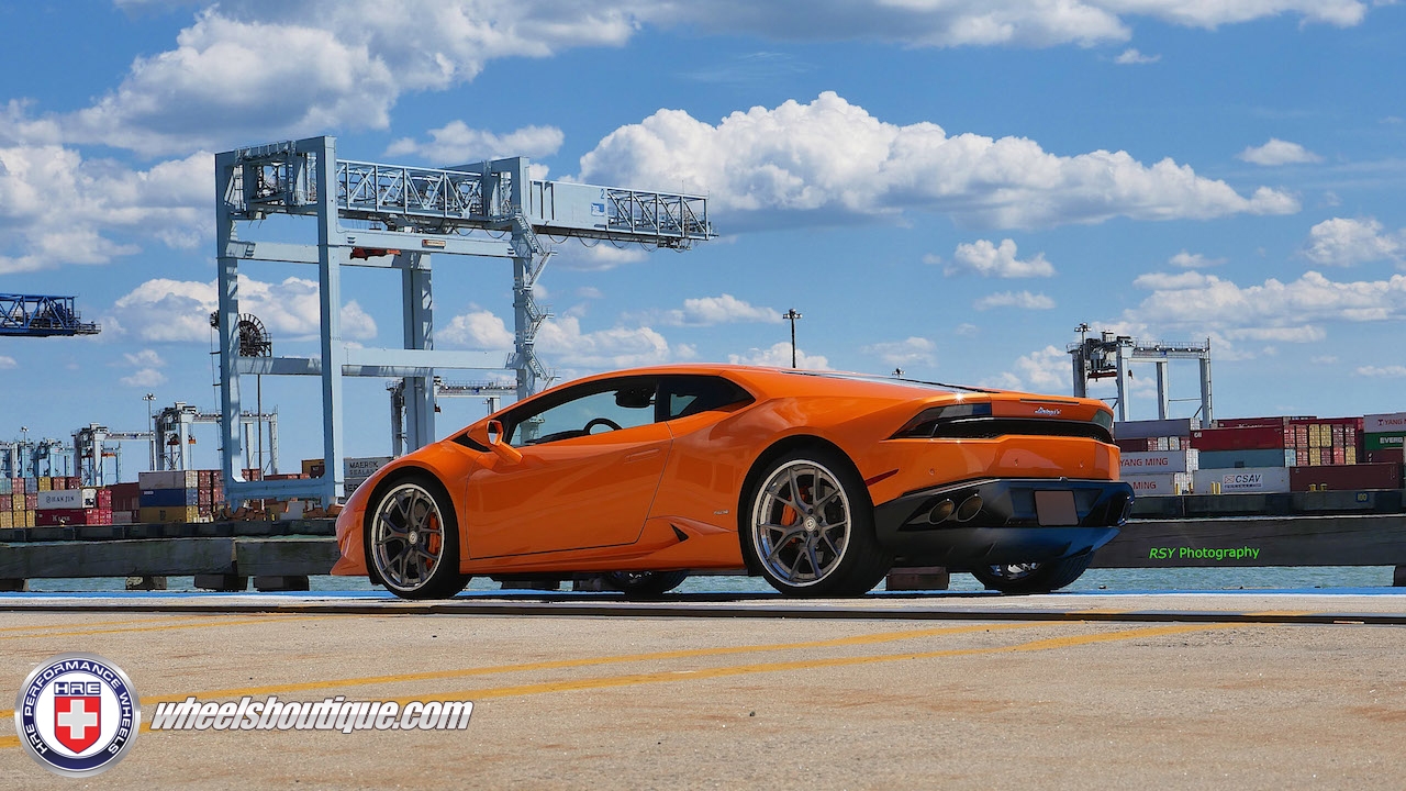 Lamborghini Huracan | | on HRE S101 | Frozen Brushed Dark Clear