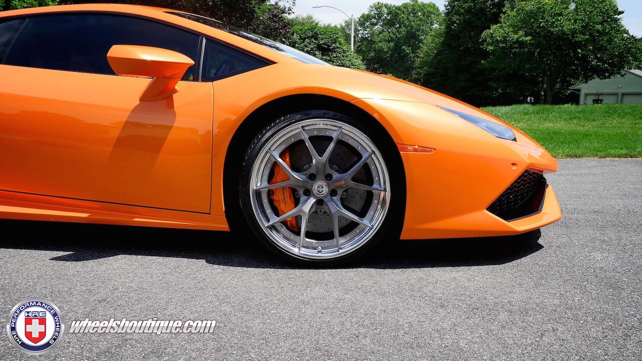 Lamborghini Huracan | | on HRE S101 | Frozen Brushed Dark Clear