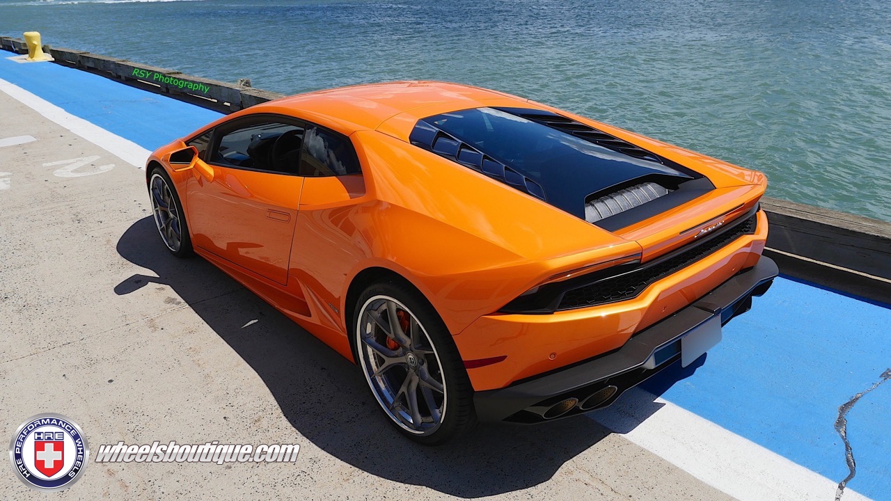 Lamborghini Huracan | | on HRE S101 | Frozen Brushed Dark Clear