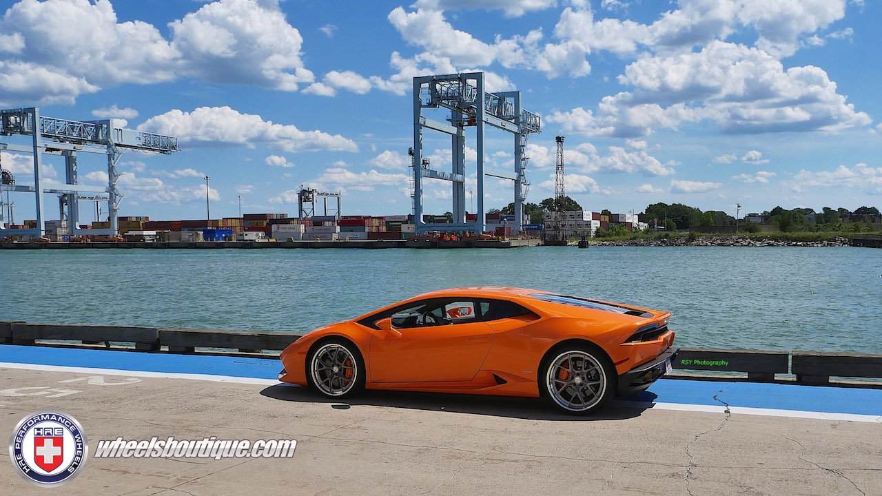 Lamborghini Huracan | | on HRE S101 | Frozen Brushed Dark Clear