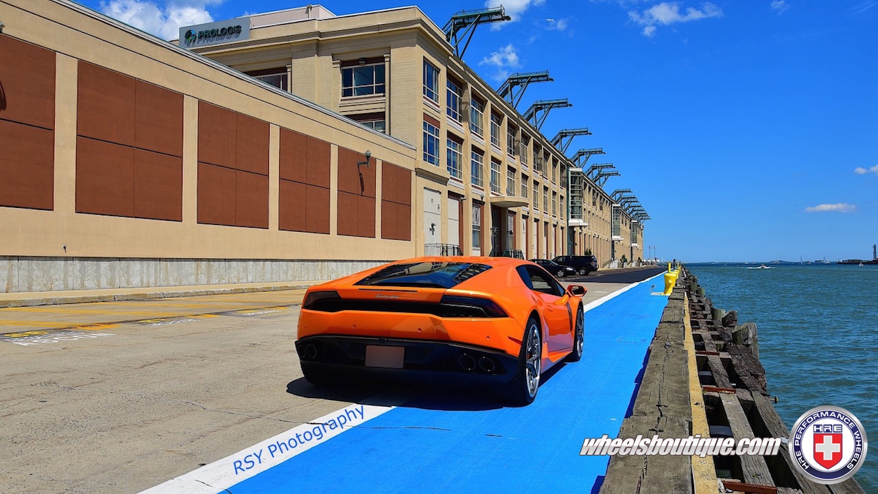 Lamborghini Huracan | | on HRE S101 | Frozen Brushed Dark Clear