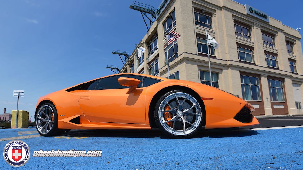 Lamborghini Huracan | | on HRE S101 | Frozen Brushed Dark Clear