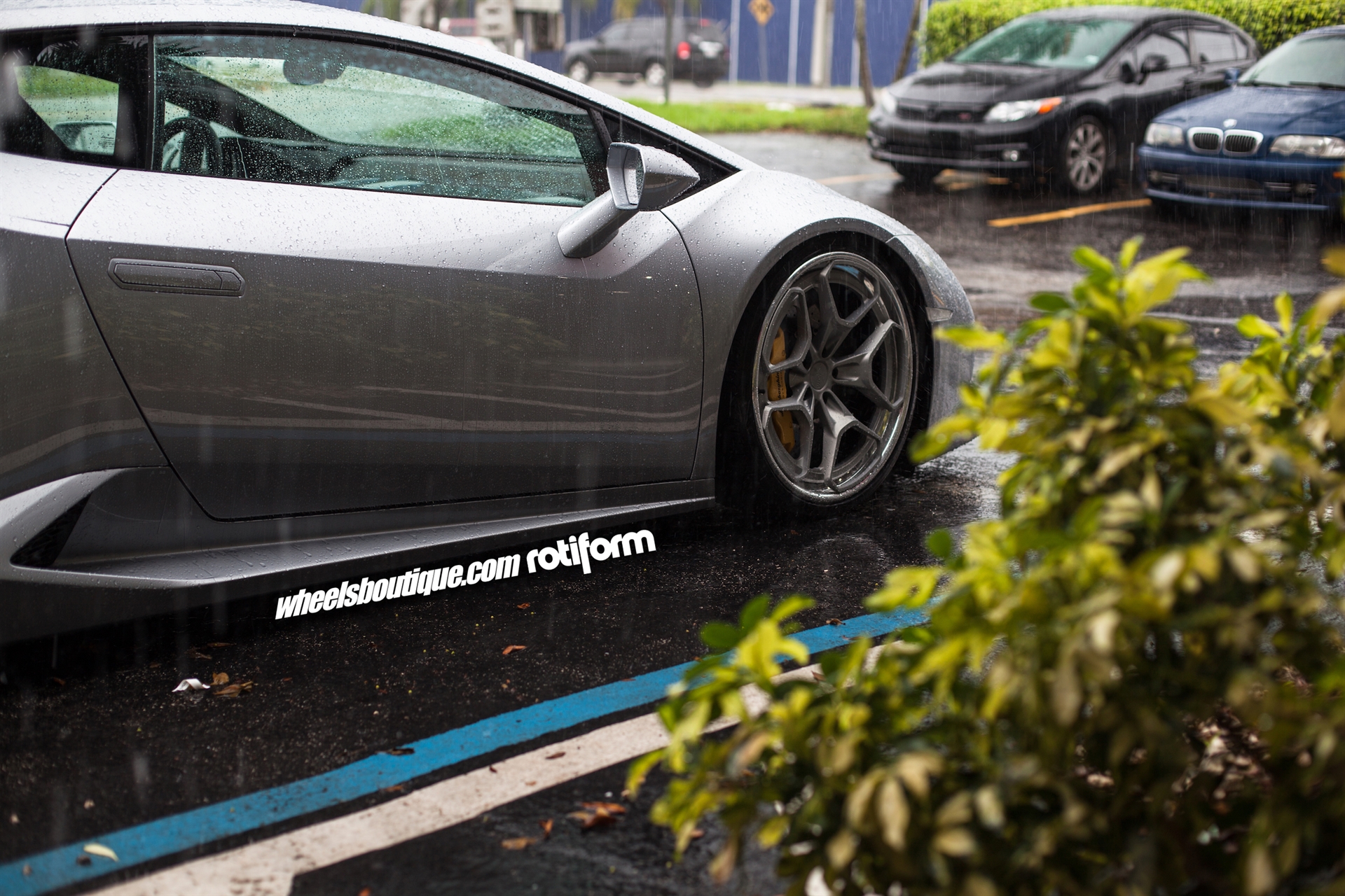 Lamborghini Huracan | | on Rotiform HUR | Frozen Polished Clear